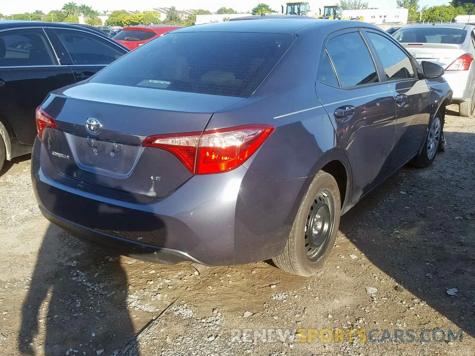 4 Photograph of a damaged car 5YFBURHE6KP869177 TOYOTA COROLLA 2019