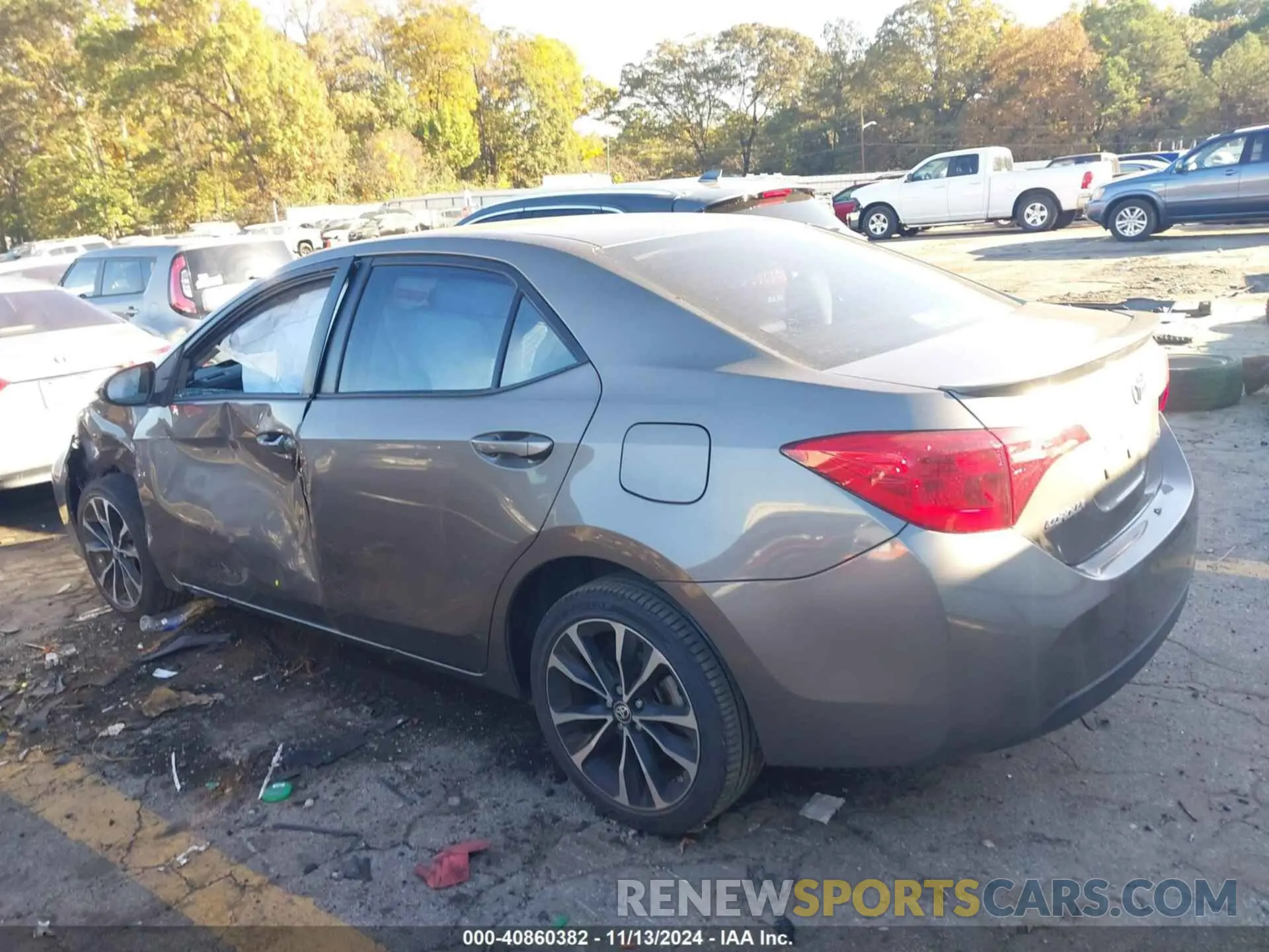 14 Photograph of a damaged car 5YFBURHE6KP873133 TOYOTA COROLLA 2019