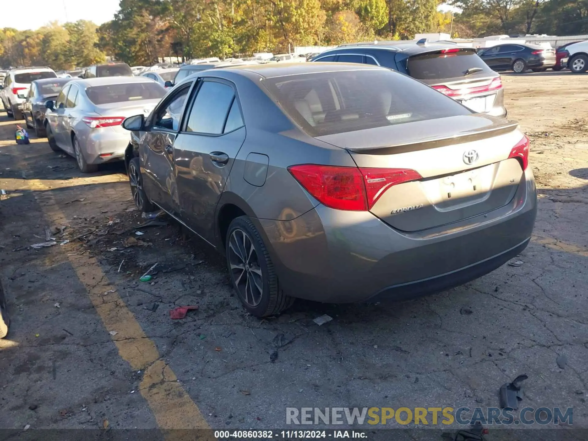 3 Photograph of a damaged car 5YFBURHE6KP873133 TOYOTA COROLLA 2019