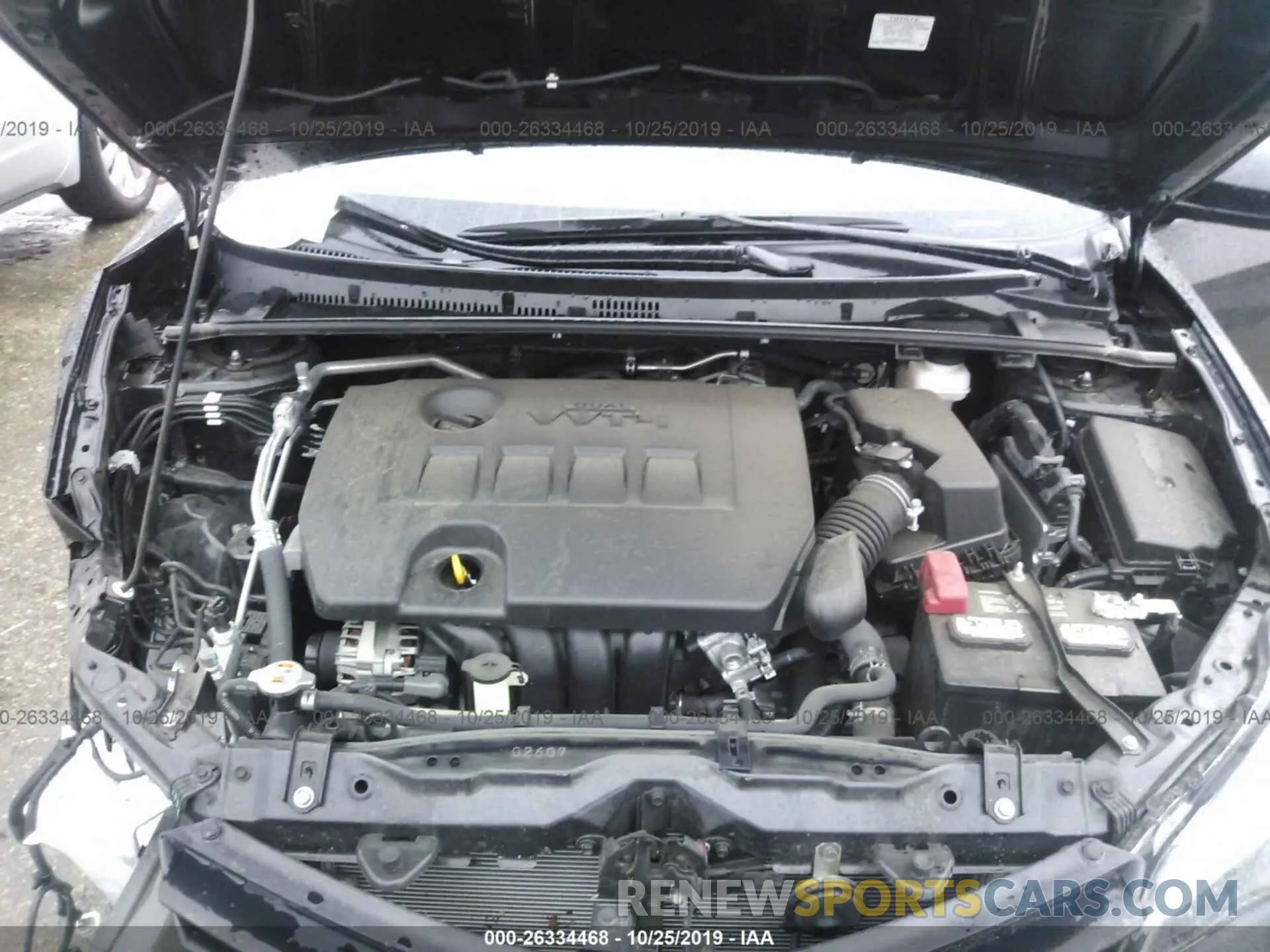 10 Photograph of a damaged car 5YFBURHE6KP877974 TOYOTA COROLLA 2019