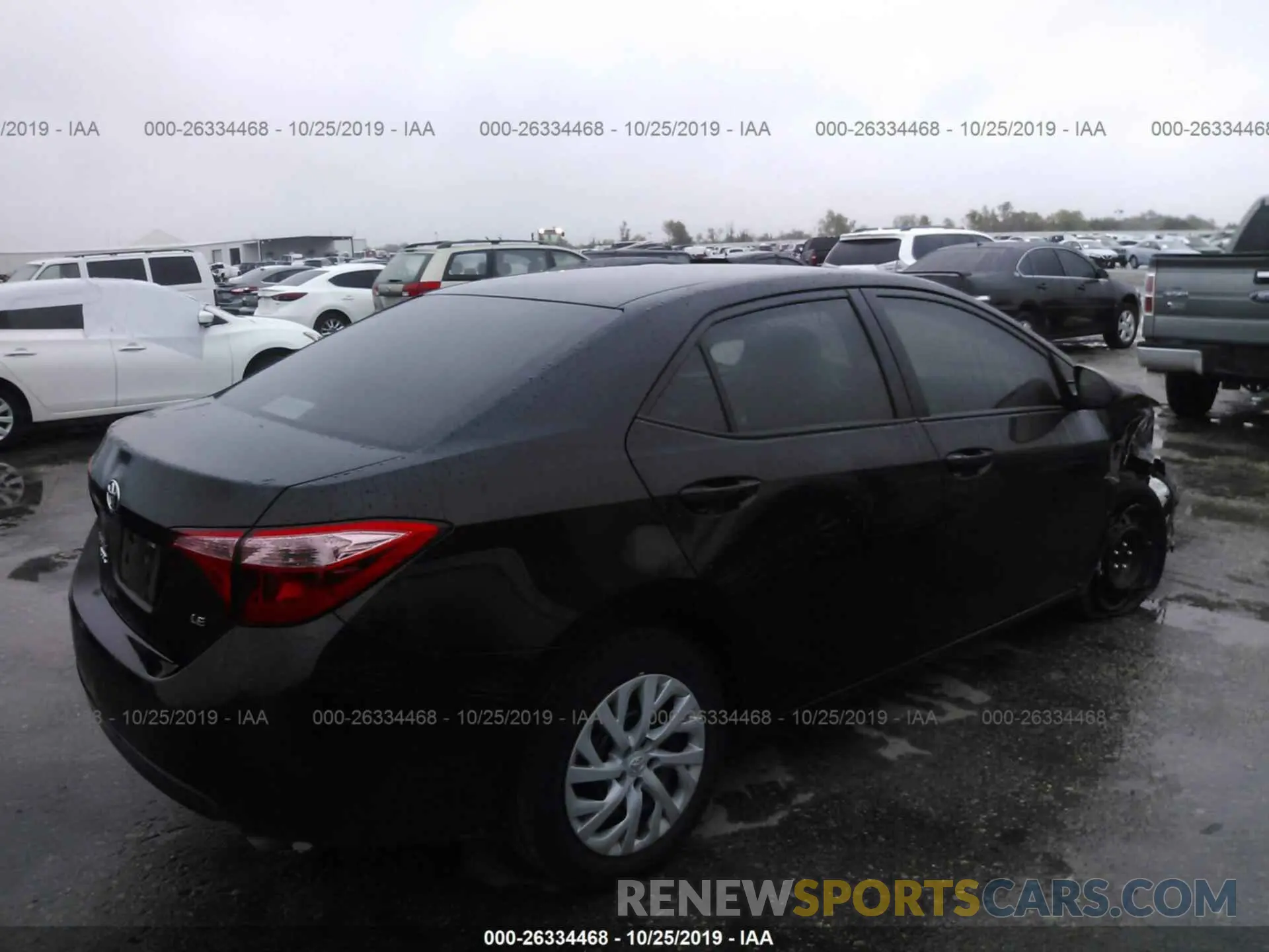4 Photograph of a damaged car 5YFBURHE6KP877974 TOYOTA COROLLA 2019
