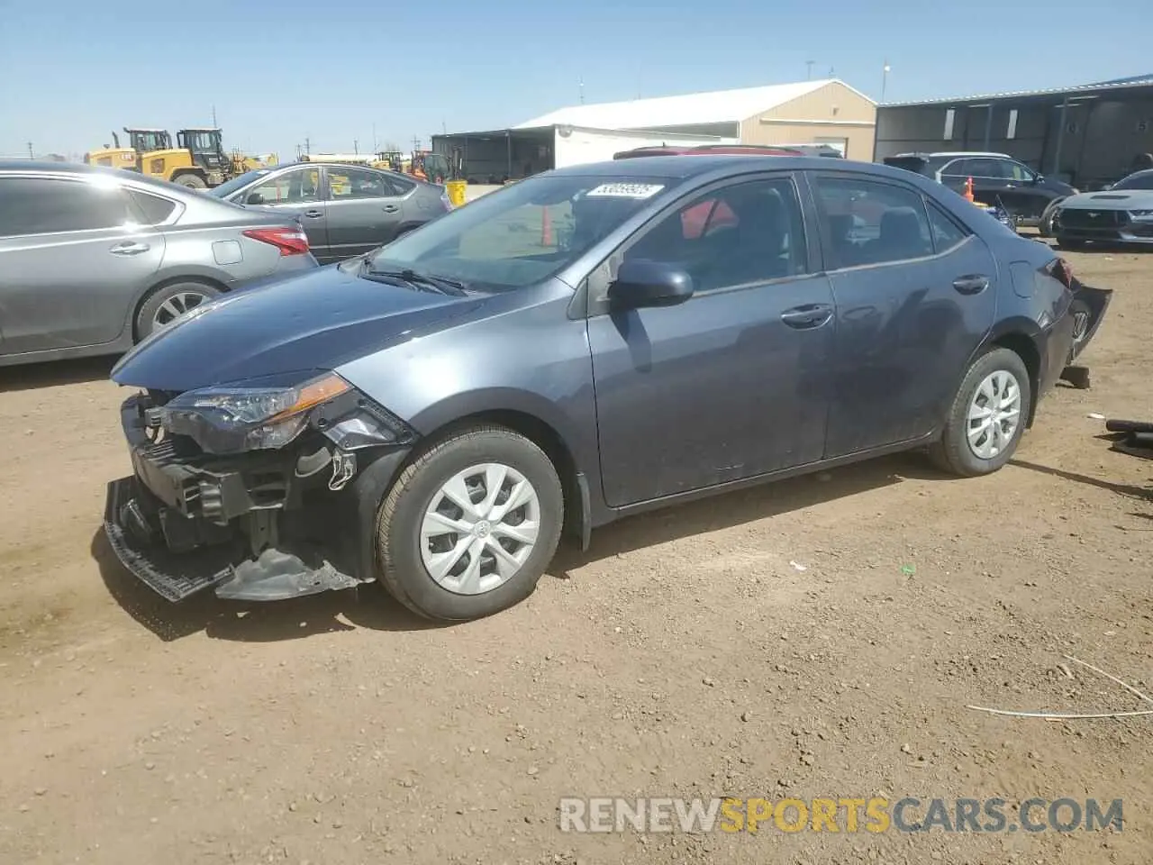 1 Photograph of a damaged car 5YFBURHE6KP889459 TOYOTA COROLLA 2019