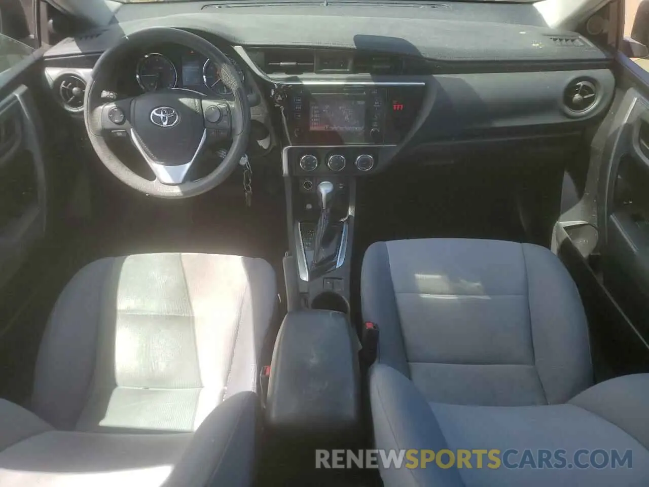 8 Photograph of a damaged car 5YFBURHE6KP889459 TOYOTA COROLLA 2019
