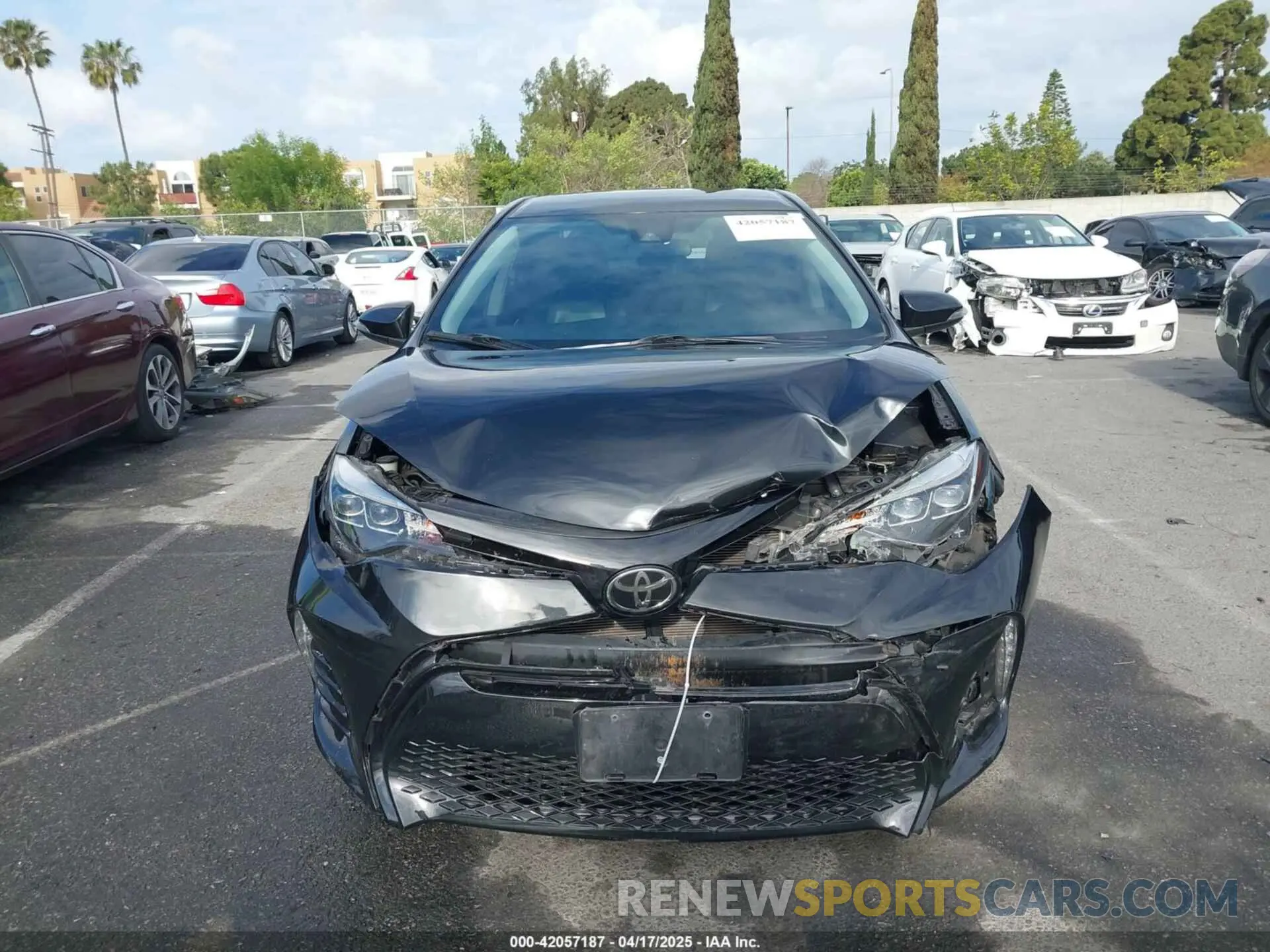 12 Фотография поврежденного автомобиля 5YFBURHE6KP892992 TOYOTA COROLLA 2019