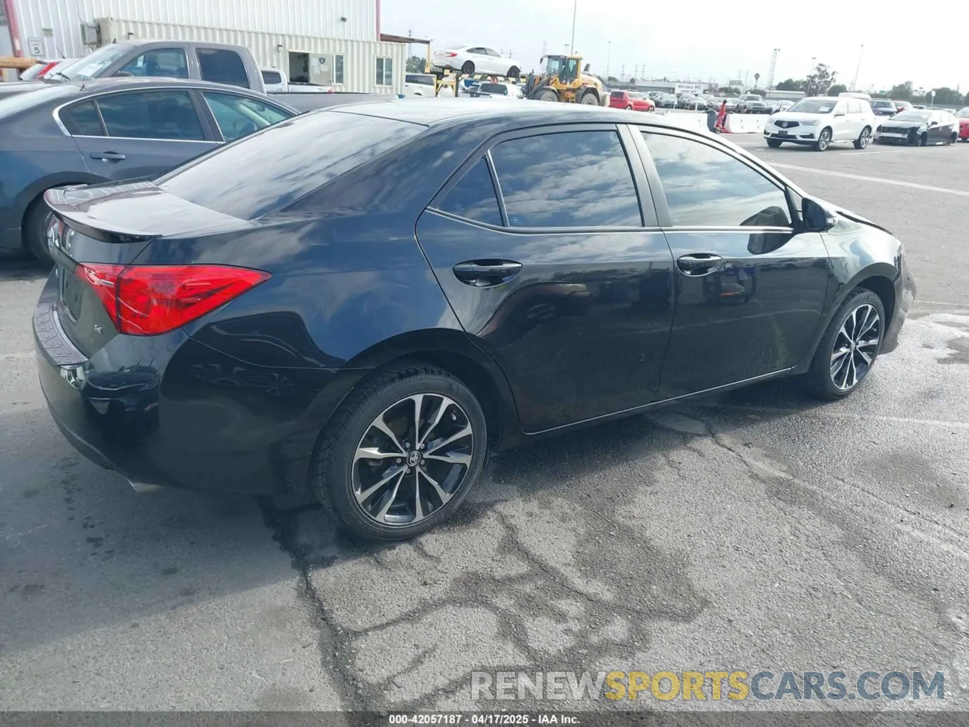 4 Фотография поврежденного автомобиля 5YFBURHE6KP892992 TOYOTA COROLLA 2019
