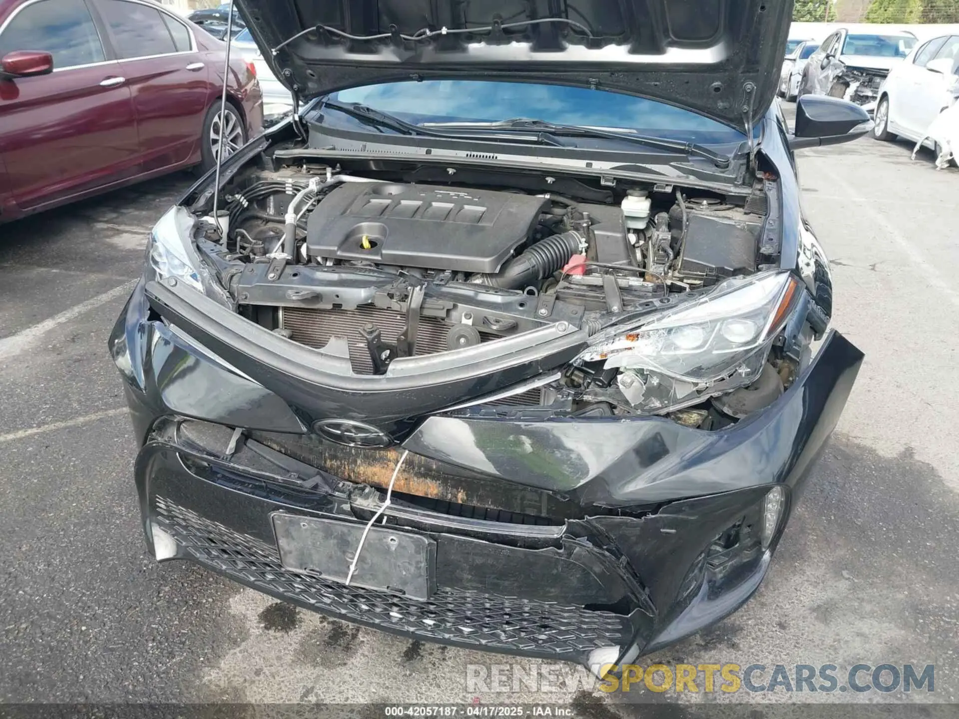 6 Фотография поврежденного автомобиля 5YFBURHE6KP892992 TOYOTA COROLLA 2019