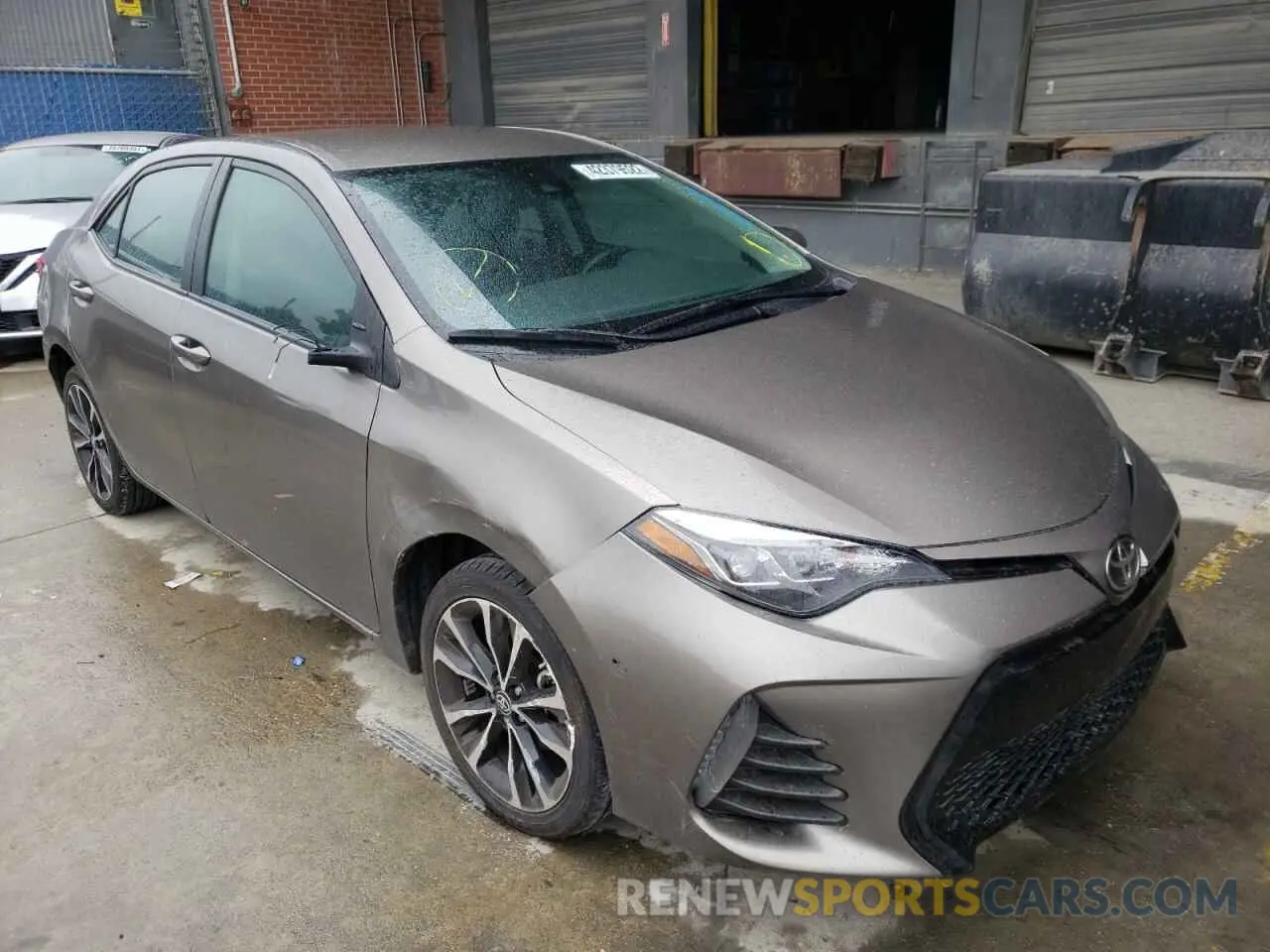 1 Photograph of a damaged car 5YFBURHE6KP896525 TOYOTA COROLLA 2019