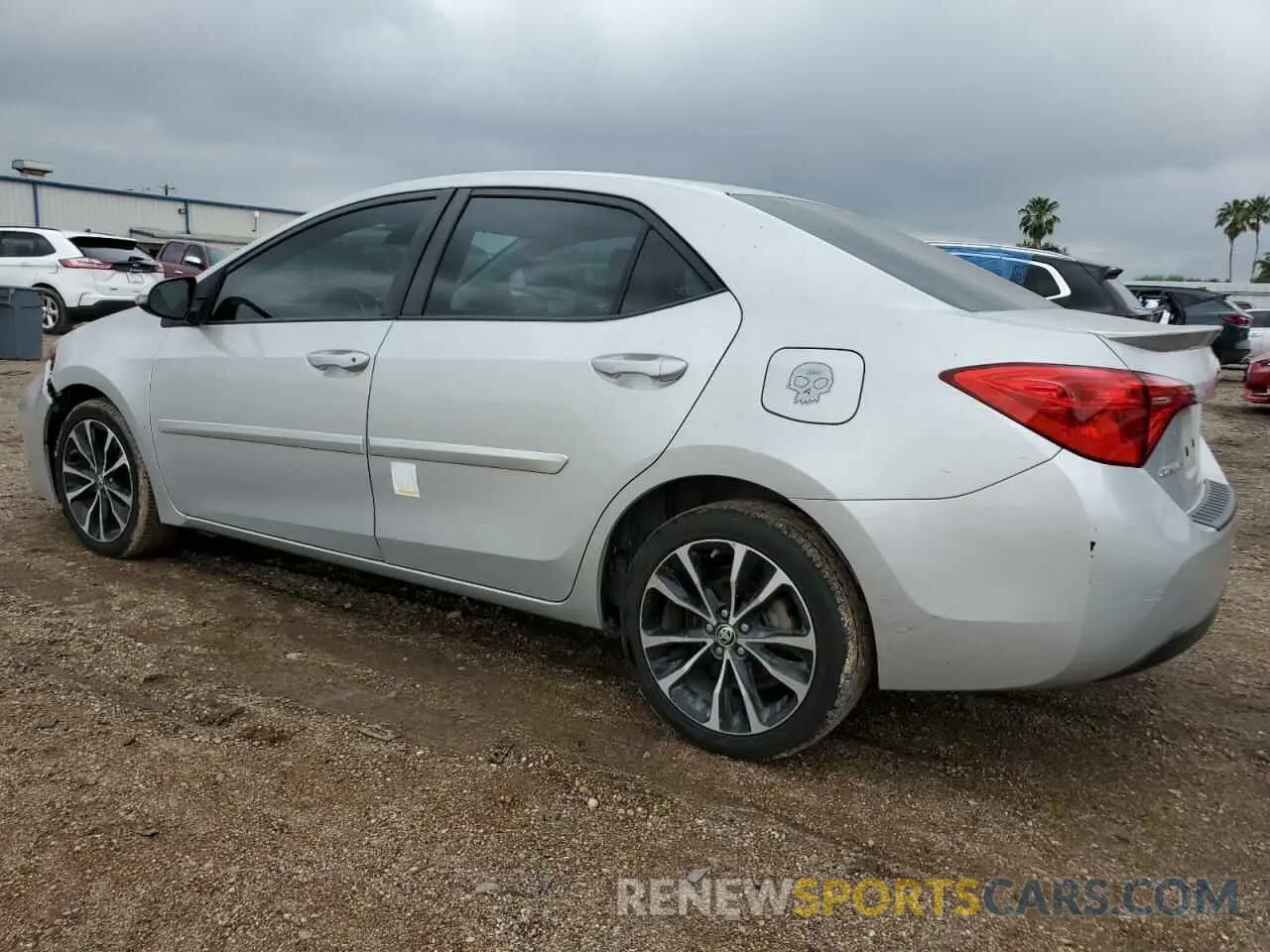 2 Photograph of a damaged car 5YFBURHE6KP905577 TOYOTA COROLLA 2019
