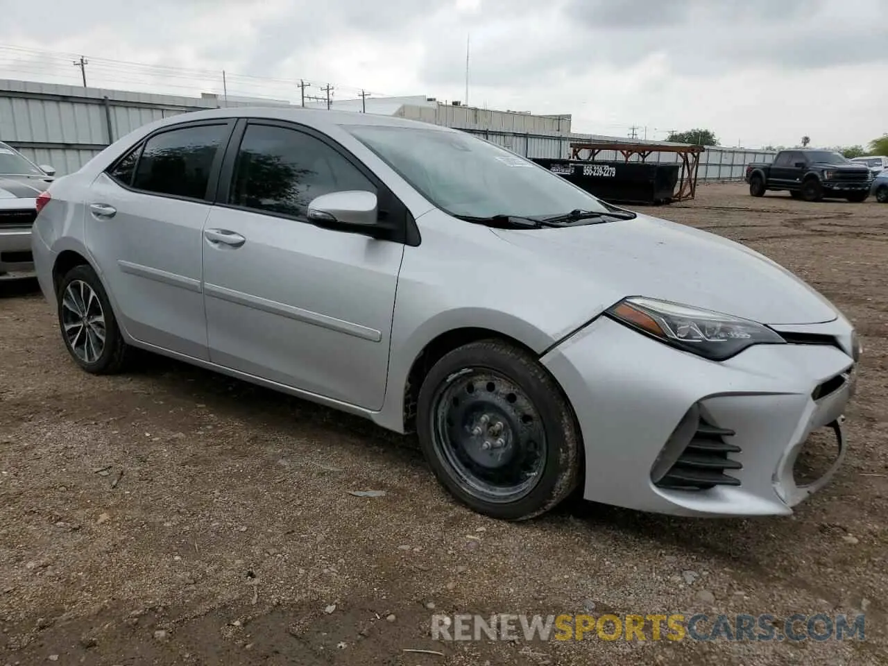 4 Photograph of a damaged car 5YFBURHE6KP905577 TOYOTA COROLLA 2019