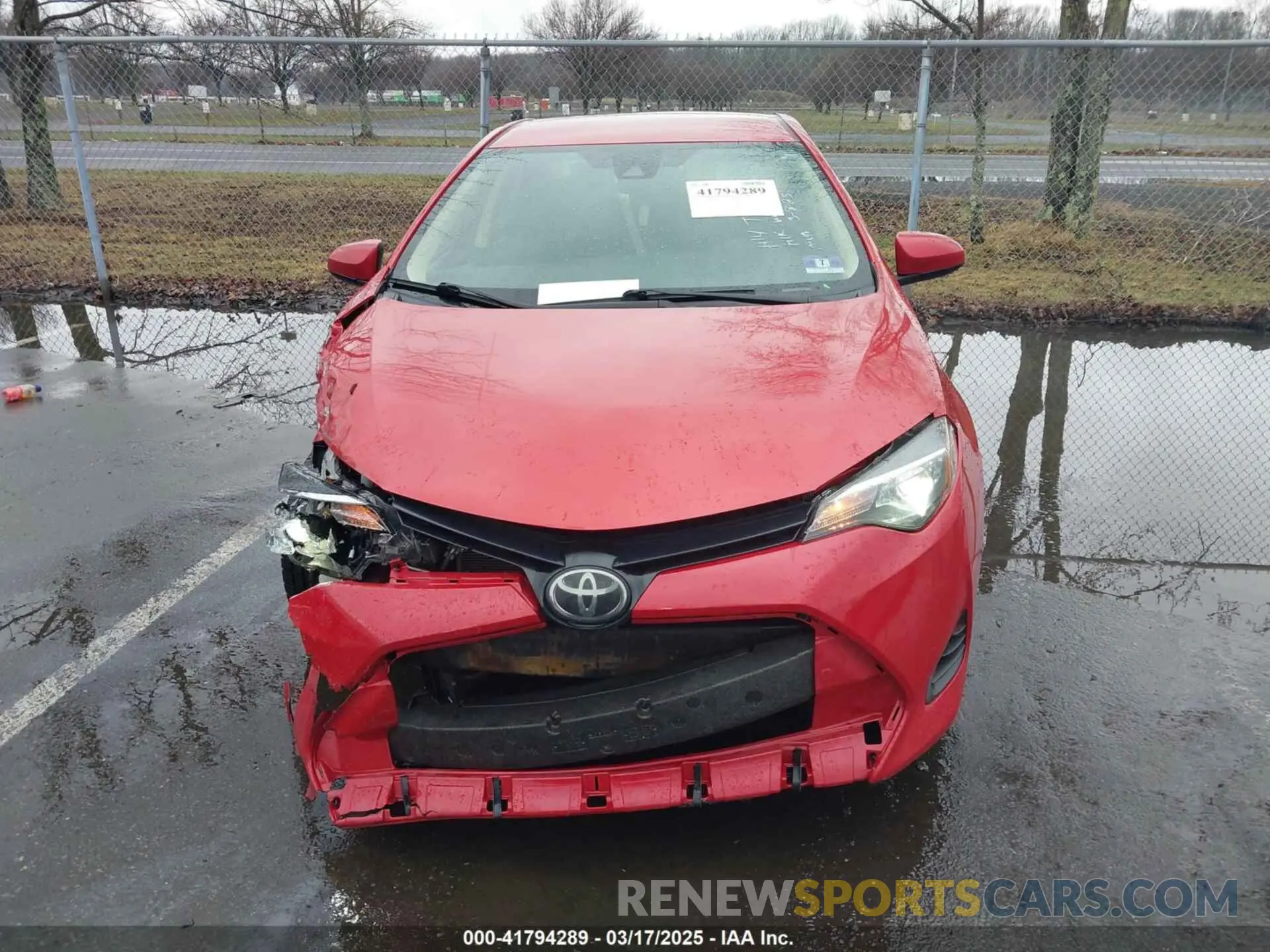 10 Photograph of a damaged car 5YFBURHE6KP907992 TOYOTA COROLLA 2019