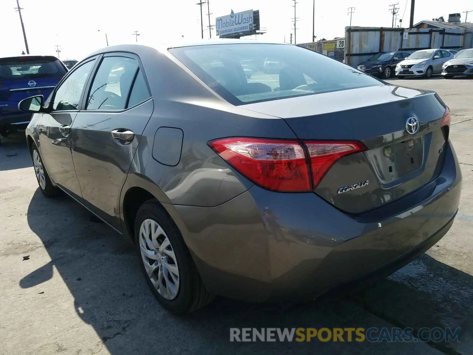 3 Photograph of a damaged car 5YFBURHE6KP910424 TOYOTA COROLLA 2019