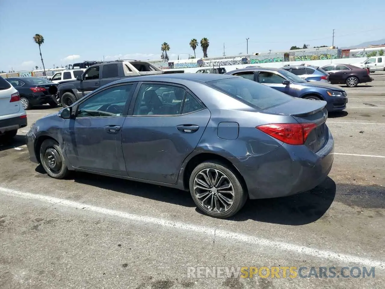 2 Photograph of a damaged car 5YFBURHE6KP915459 TOYOTA COROLLA 2019