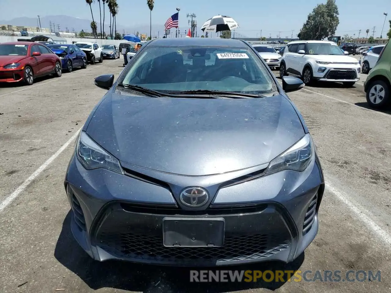 5 Photograph of a damaged car 5YFBURHE6KP915459 TOYOTA COROLLA 2019