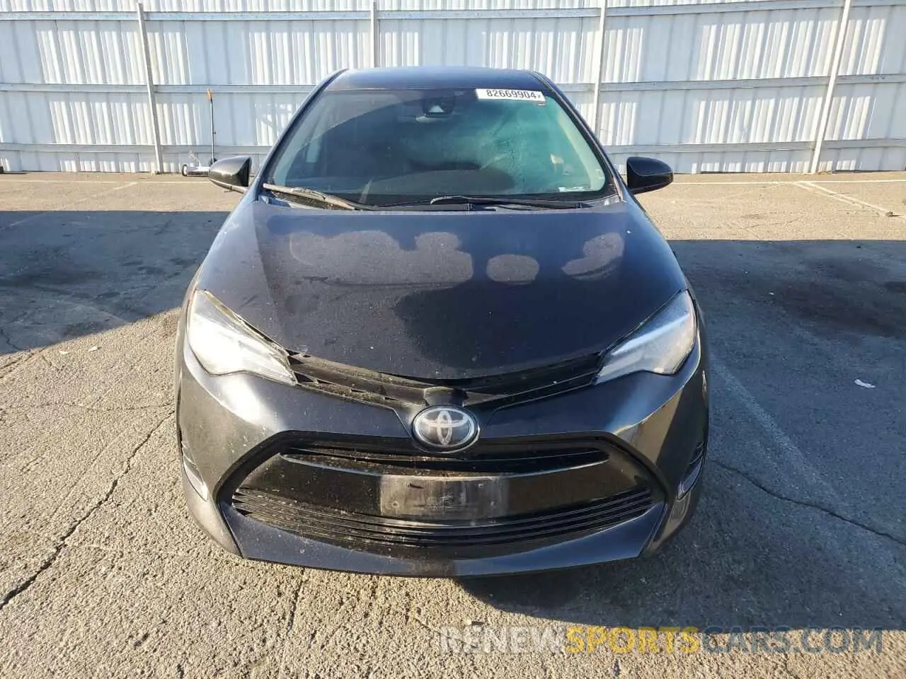 5 Фотография поврежденного автомобиля 5YFBURHE6KP921889 TOYOTA COROLLA 2019