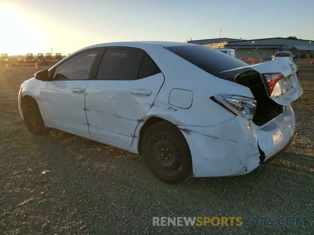 2 Photograph of a damaged car 5YFBURHE6KP922119 TOYOTA COROLLA 2019