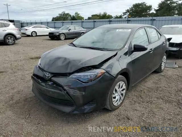 2 Photograph of a damaged car 5YFBURHE6KP931080 TOYOTA COROLLA 2019
