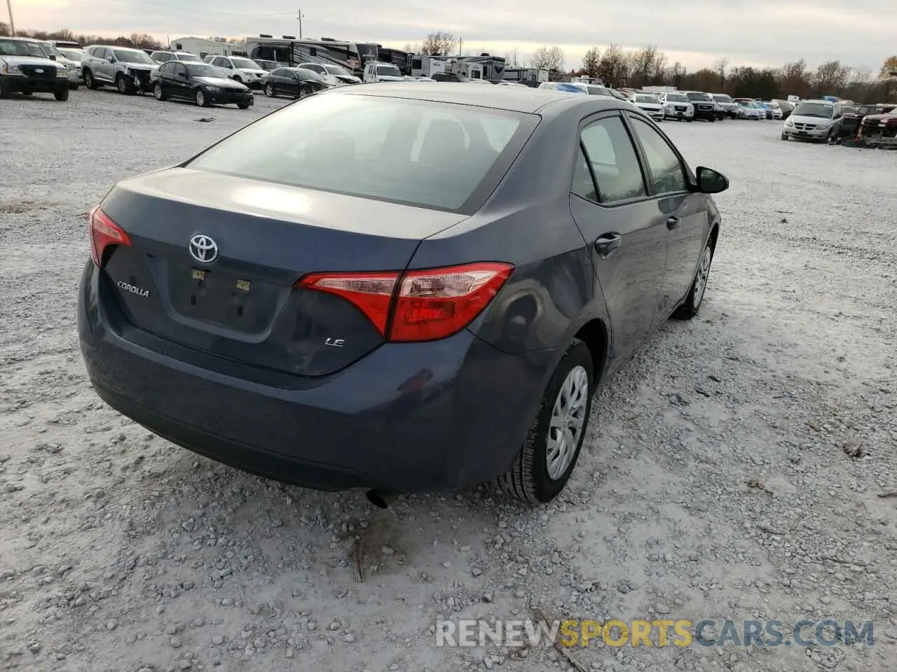 4 Photograph of a damaged car 5YFBURHE6KP933010 TOYOTA COROLLA 2019