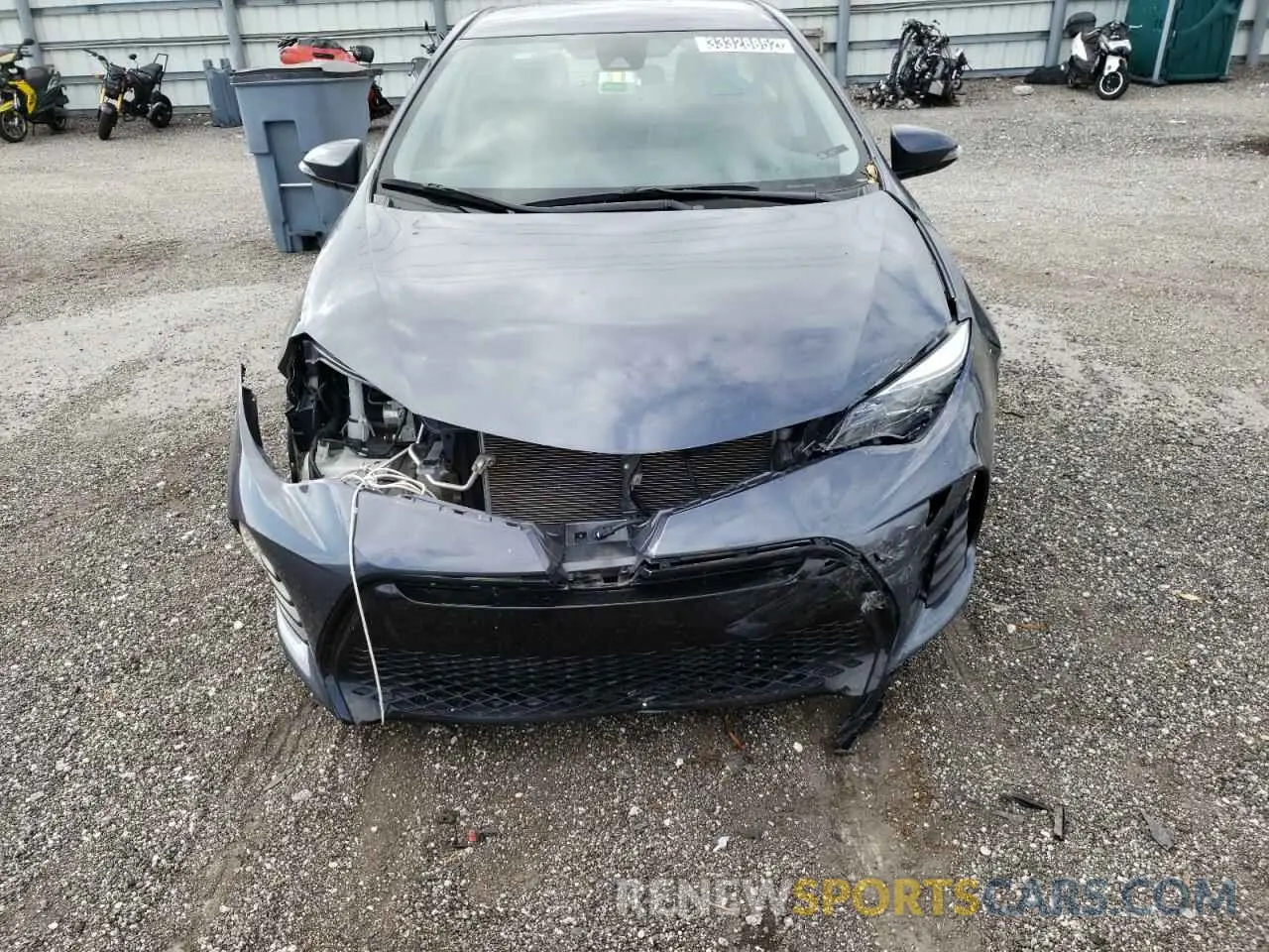 9 Photograph of a damaged car 5YFBURHE6KP934058 TOYOTA COROLLA 2019