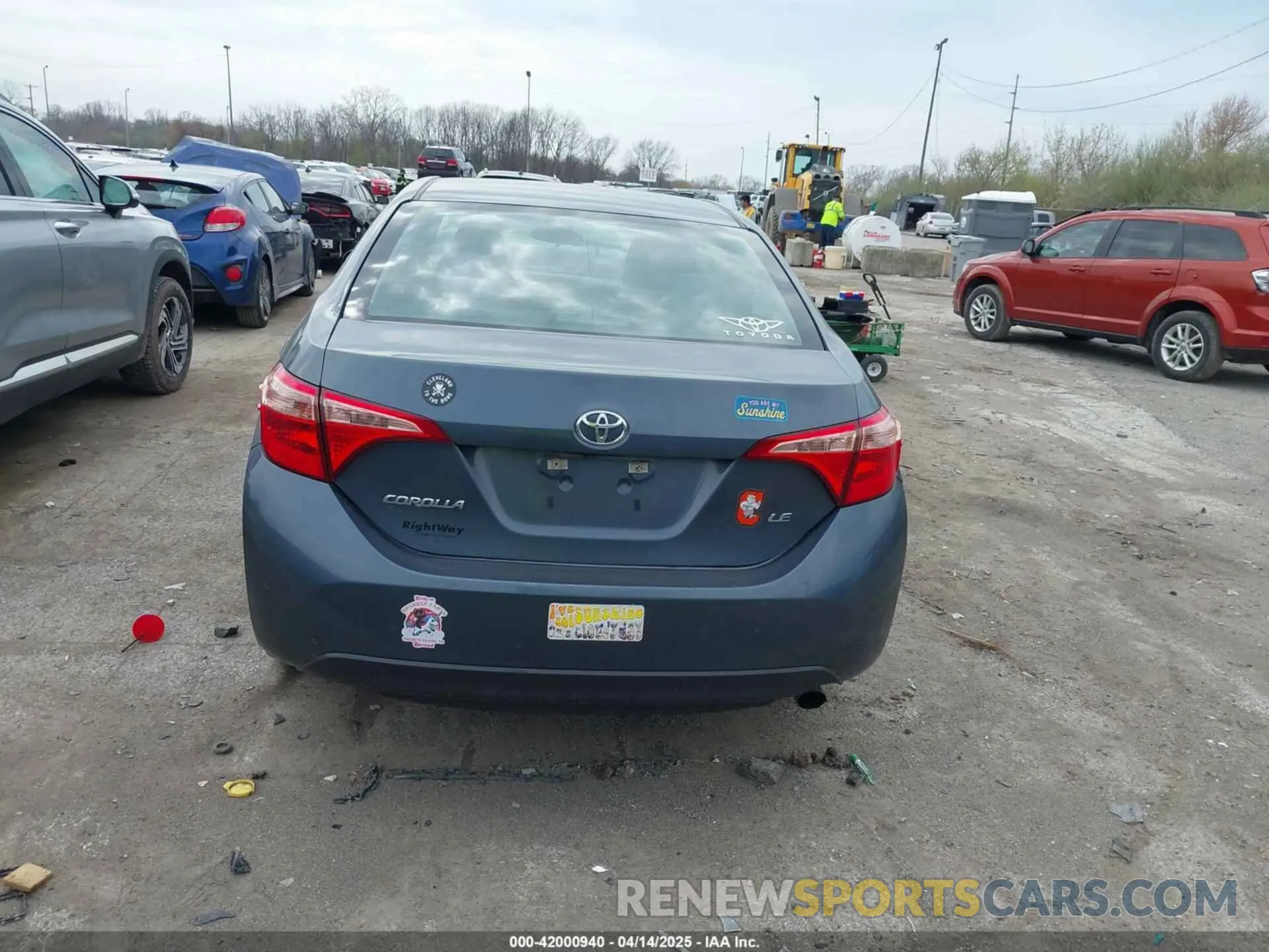 16 Фотография поврежденного автомобиля 5YFBURHE6KP934951 TOYOTA COROLLA 2019