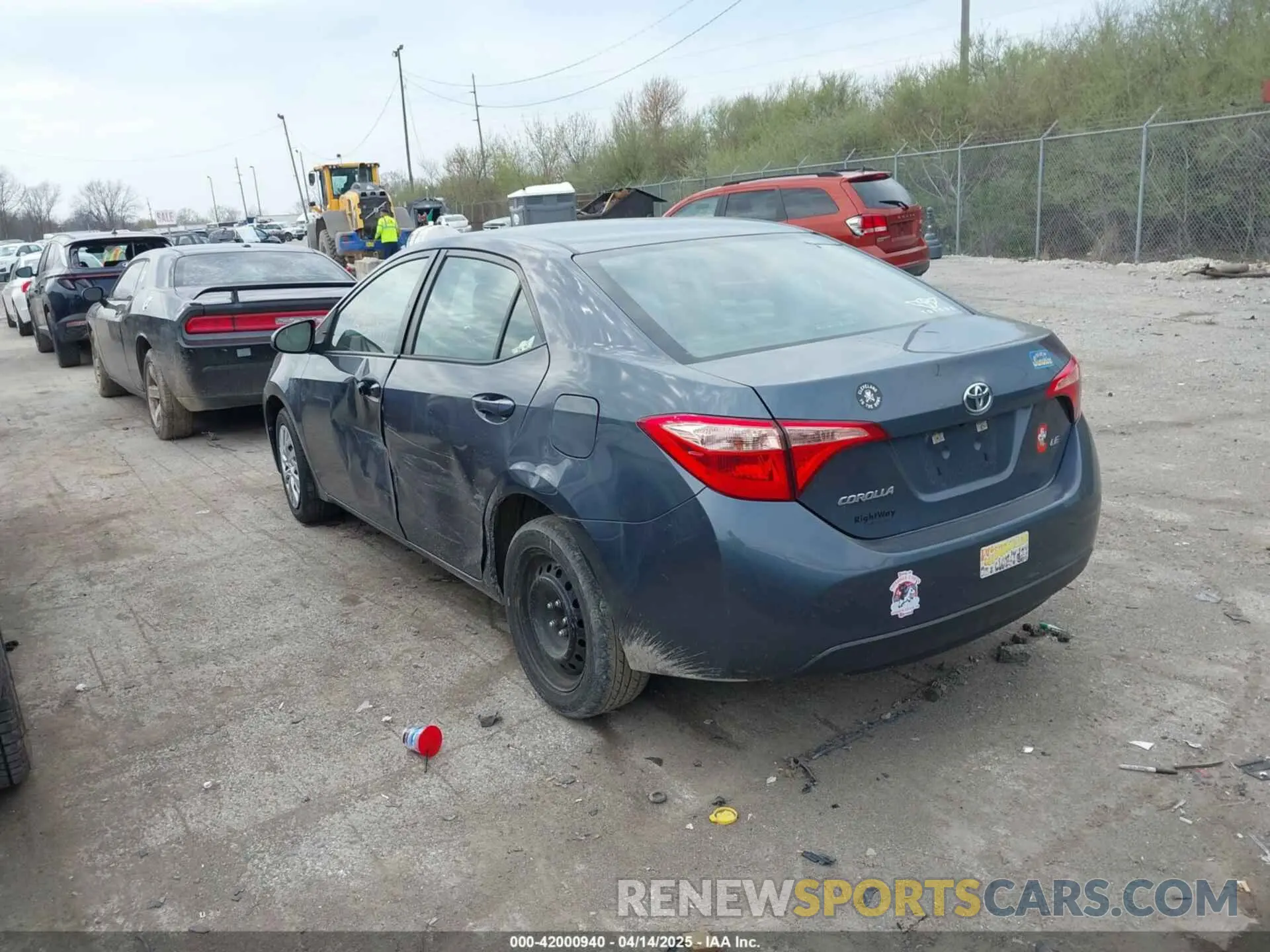 3 Фотография поврежденного автомобиля 5YFBURHE6KP934951 TOYOTA COROLLA 2019