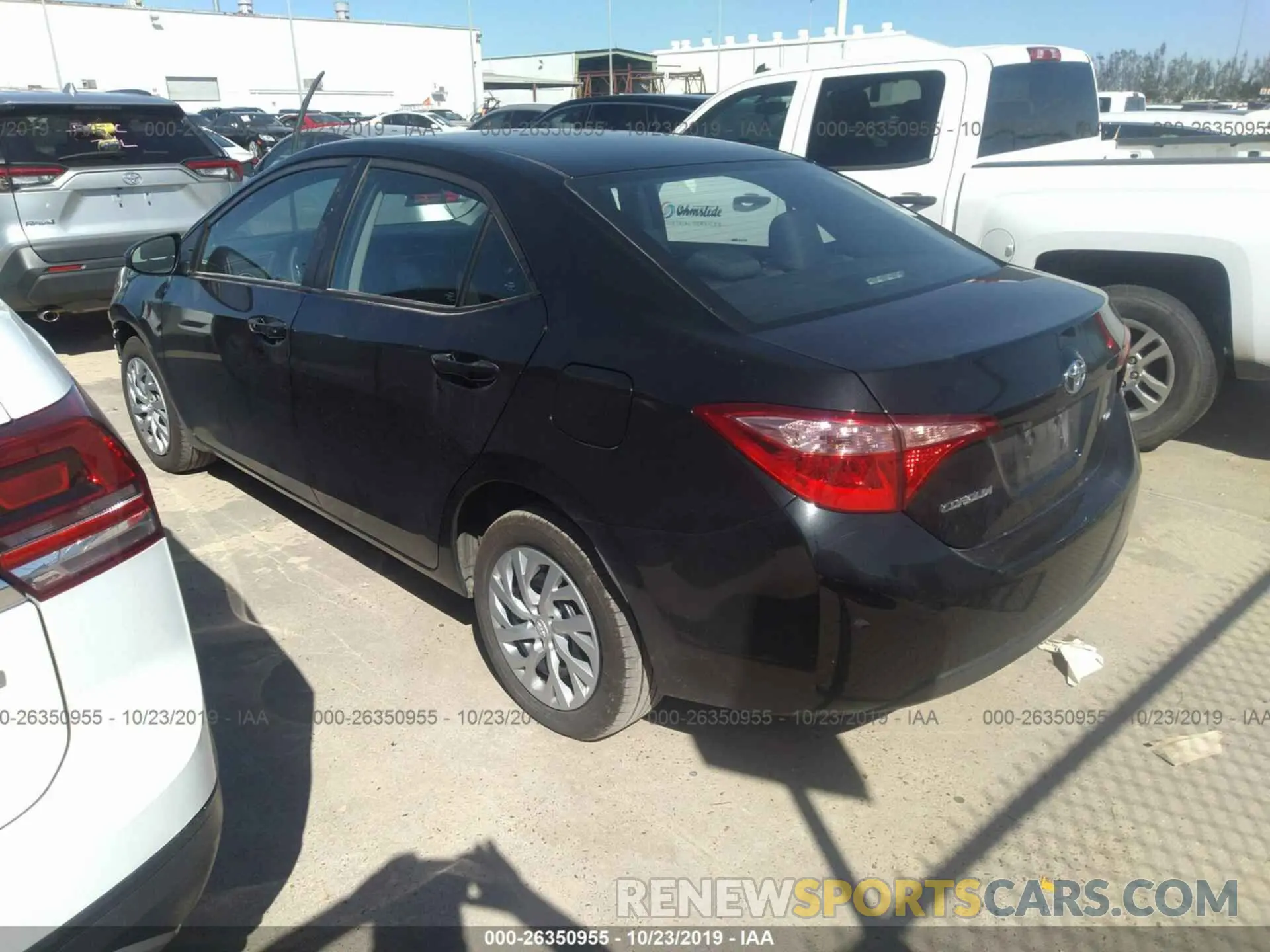 3 Photograph of a damaged car 5YFBURHE6KP935193 TOYOTA COROLLA 2019