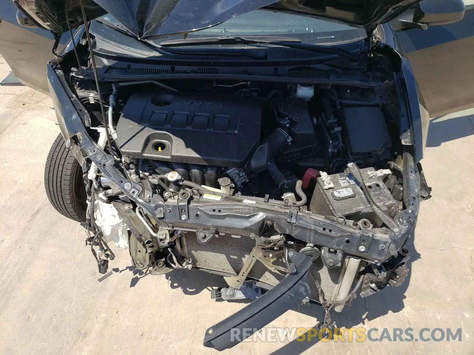 7 Фотография поврежденного автомобиля 5YFBURHE6KP935615 TOYOTA COROLLA 2019