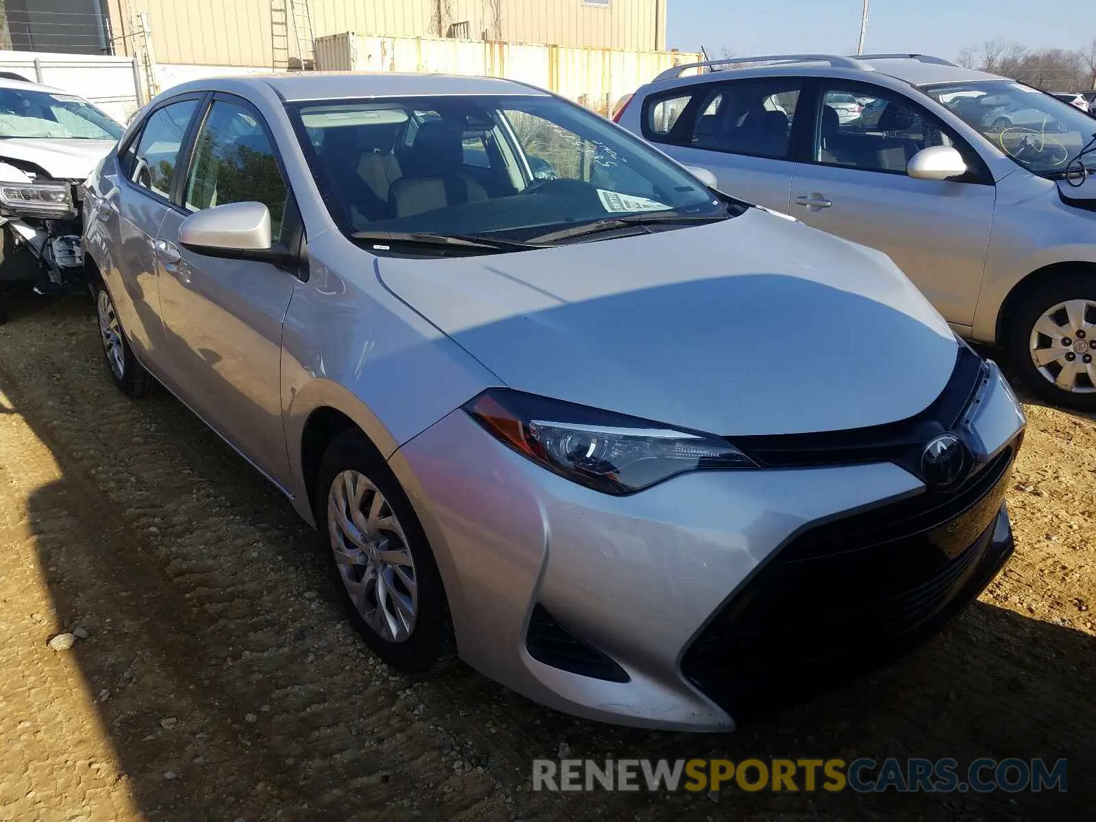 1 Photograph of a damaged car 5YFBURHE6KP939325 TOYOTA COROLLA 2019