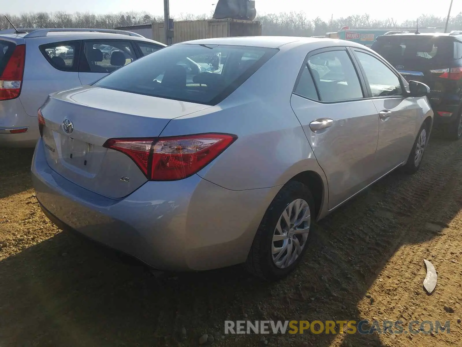 4 Photograph of a damaged car 5YFBURHE6KP939325 TOYOTA COROLLA 2019