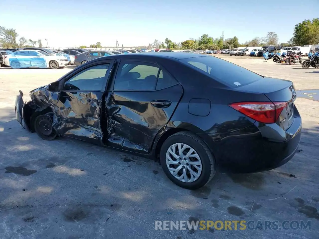 2 Фотография поврежденного автомобиля 5YFBURHE6KP941219 TOYOTA COROLLA 2019