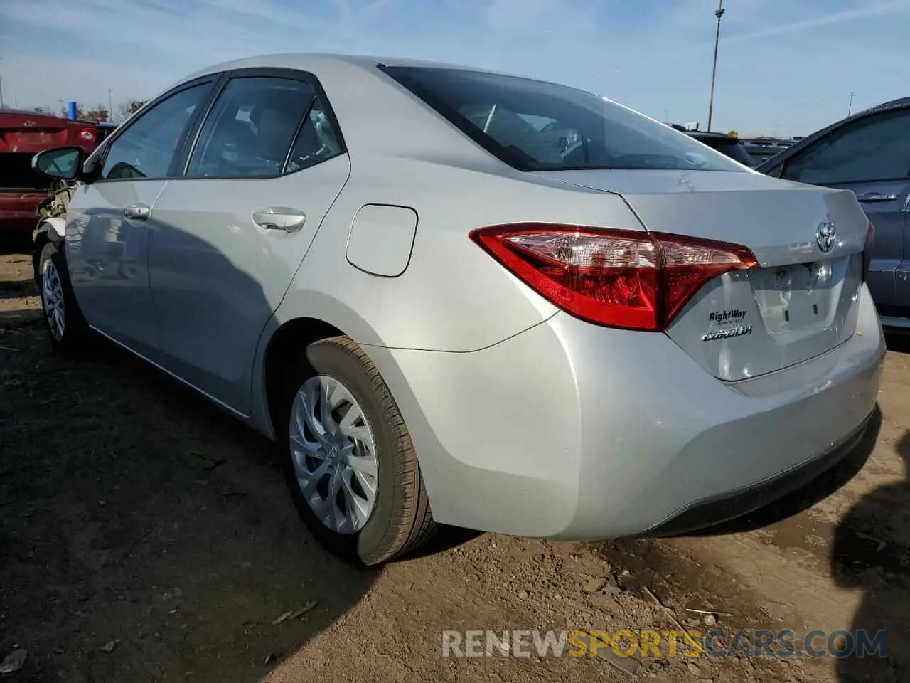 3 Photograph of a damaged car 5YFBURHE6KP941236 TOYOTA COROLLA 2019