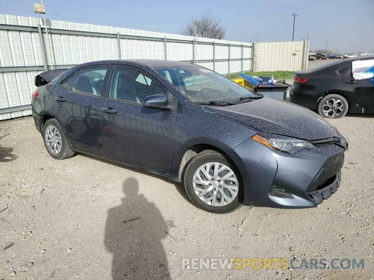 4 Photograph of a damaged car 5YFBURHE6KP949417 TOYOTA COROLLA 2019