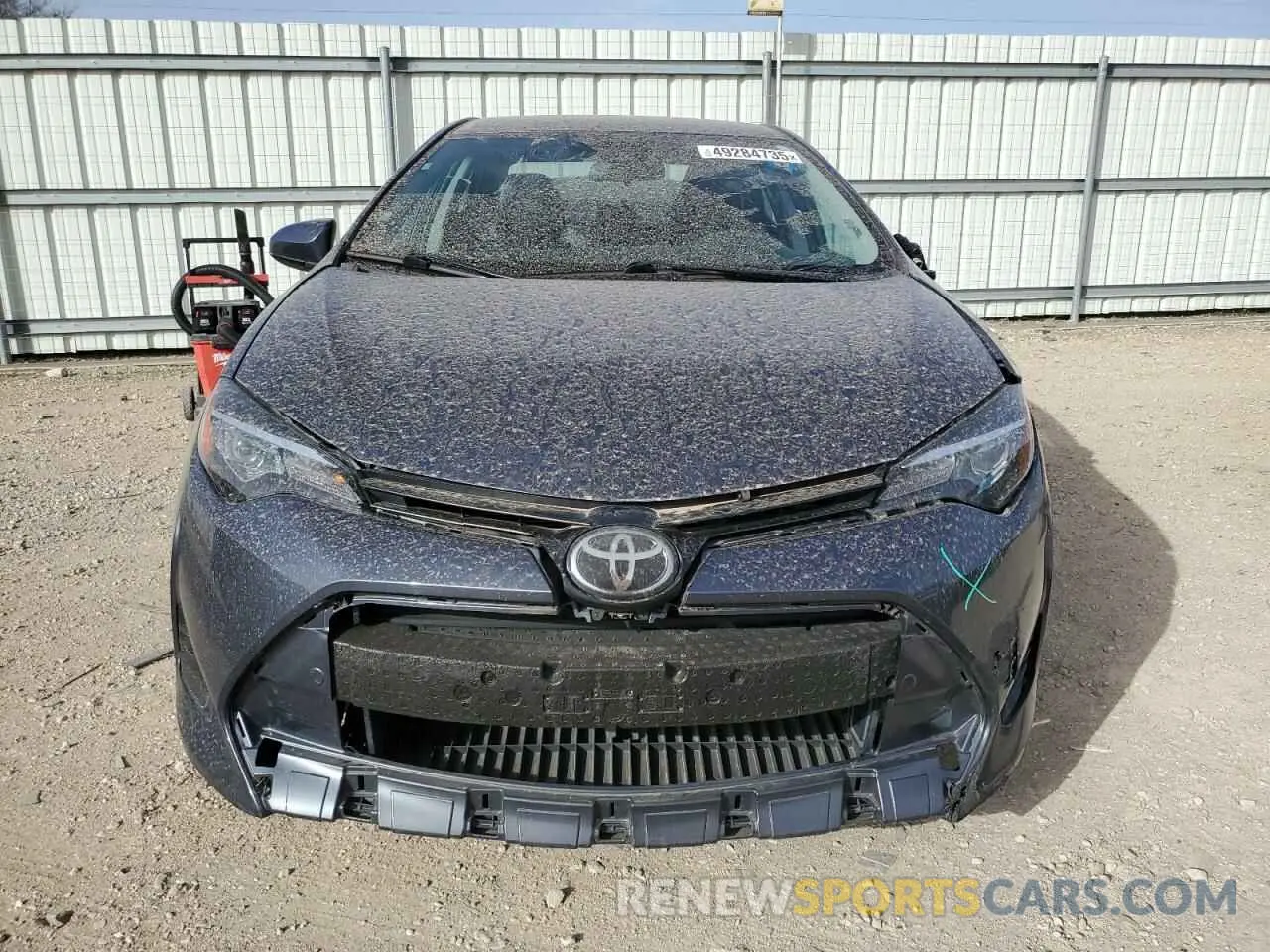 5 Photograph of a damaged car 5YFBURHE6KP949417 TOYOTA COROLLA 2019