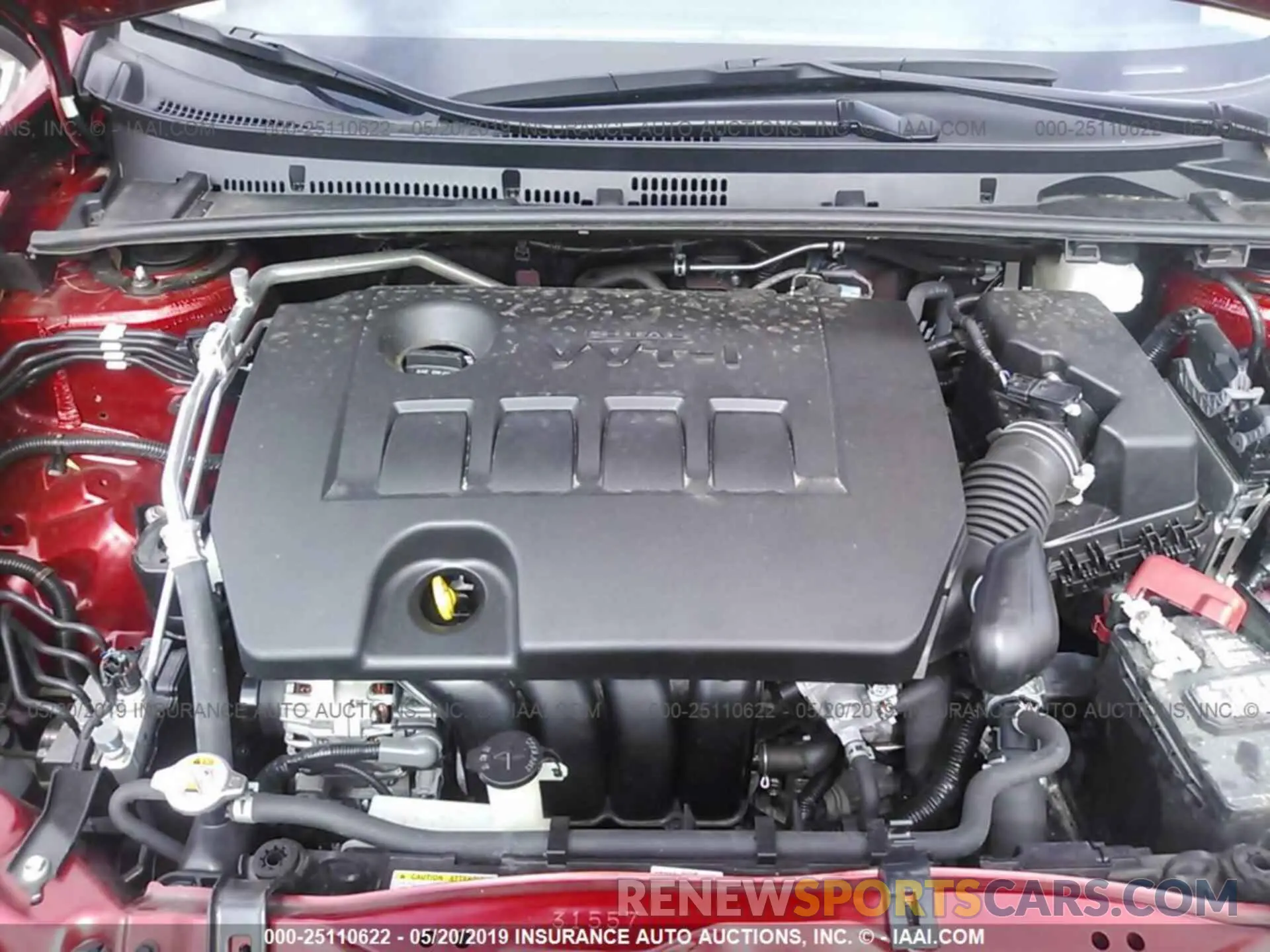 10 Photograph of a damaged car 5YFBURHE7KP856924 TOYOTA COROLLA 2019