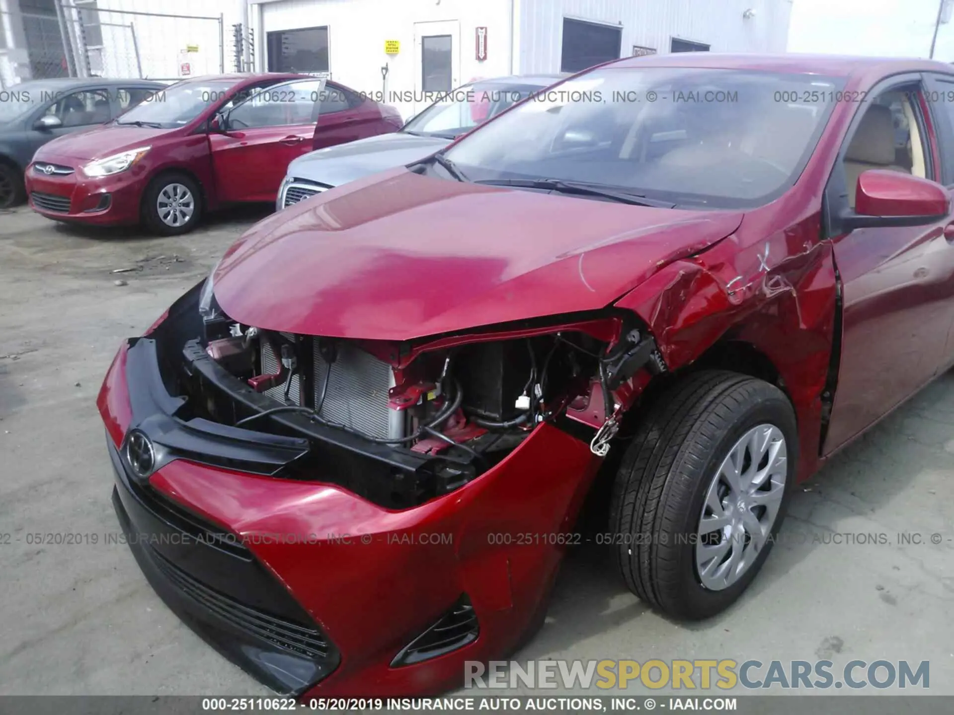 6 Photograph of a damaged car 5YFBURHE7KP856924 TOYOTA COROLLA 2019