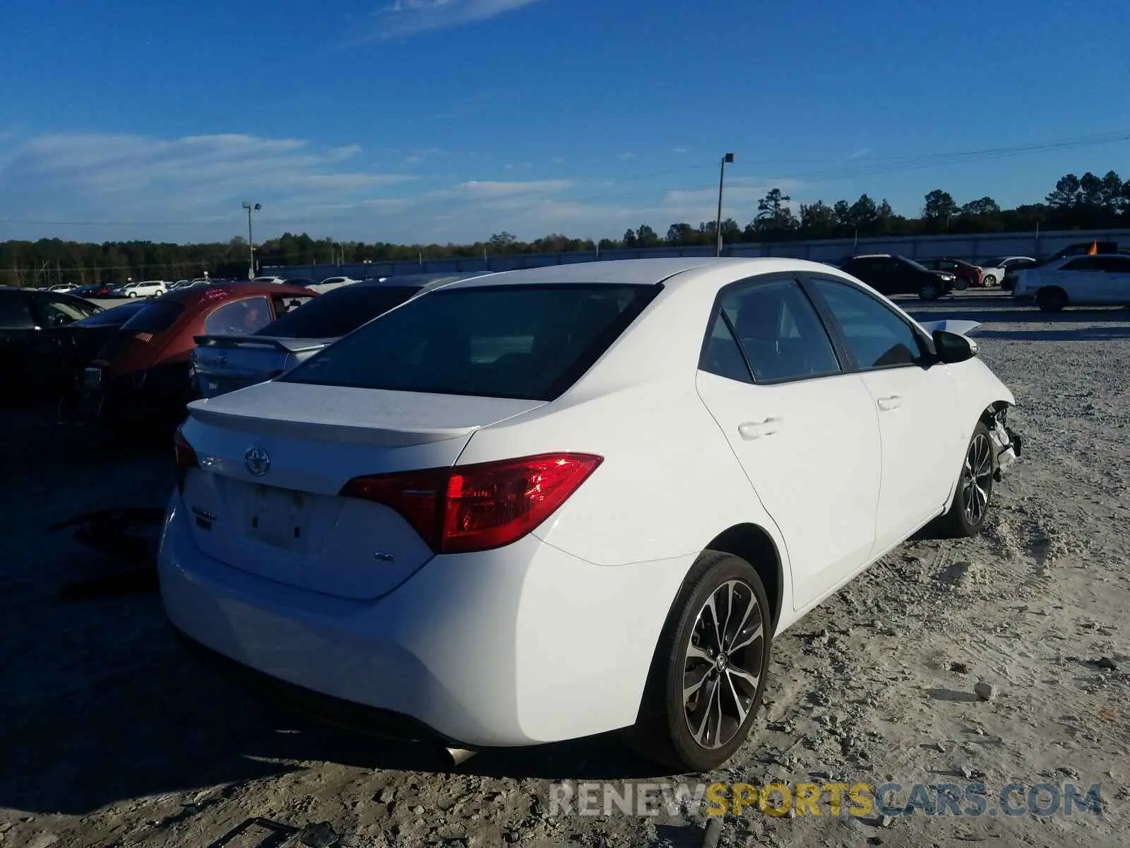 4 Photograph of a damaged car 5YFBURHE7KP859113 TOYOTA COROLLA 2019