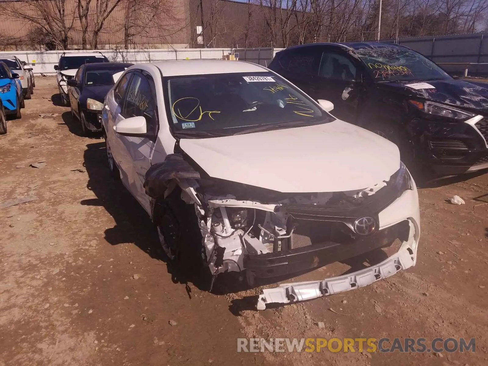 9 Photograph of a damaged car 5YFBURHE7KP859578 TOYOTA COROLLA 2019