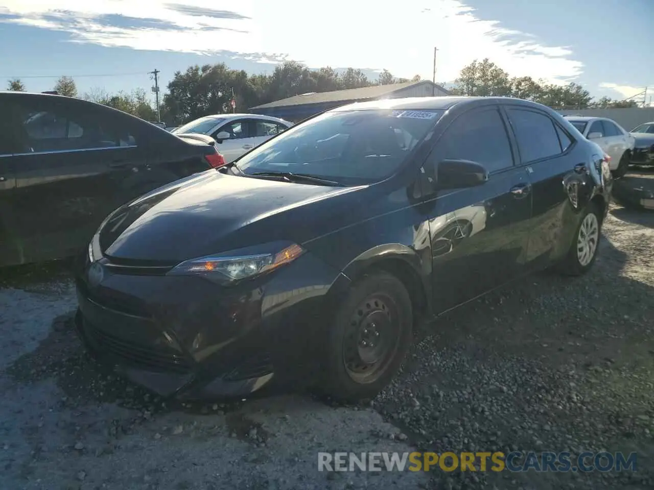 1 Photograph of a damaged car 5YFBURHE7KP859676 TOYOTA COROLLA 2019