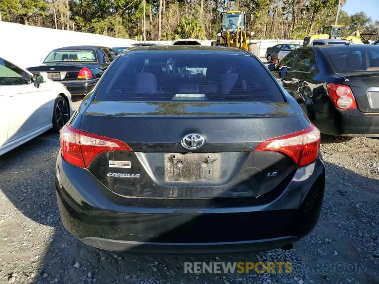 6 Photograph of a damaged car 5YFBURHE7KP859676 TOYOTA COROLLA 2019
