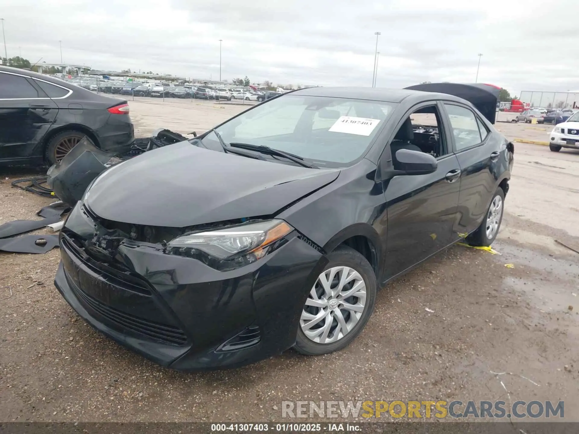2 Фотография поврежденного автомобиля 5YFBURHE7KP863114 TOYOTA COROLLA 2019