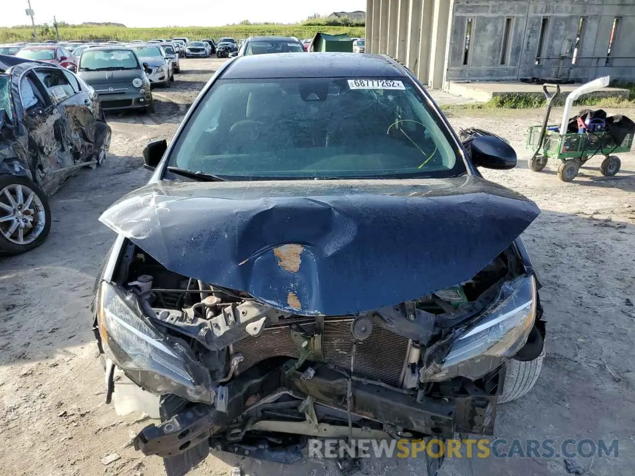 5 Photograph of a damaged car 5YFBURHE7KP866854 TOYOTA COROLLA 2019