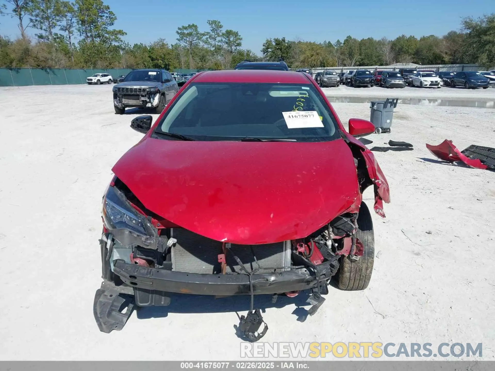 12 Photograph of a damaged car 5YFBURHE7KP867213 TOYOTA COROLLA 2019
