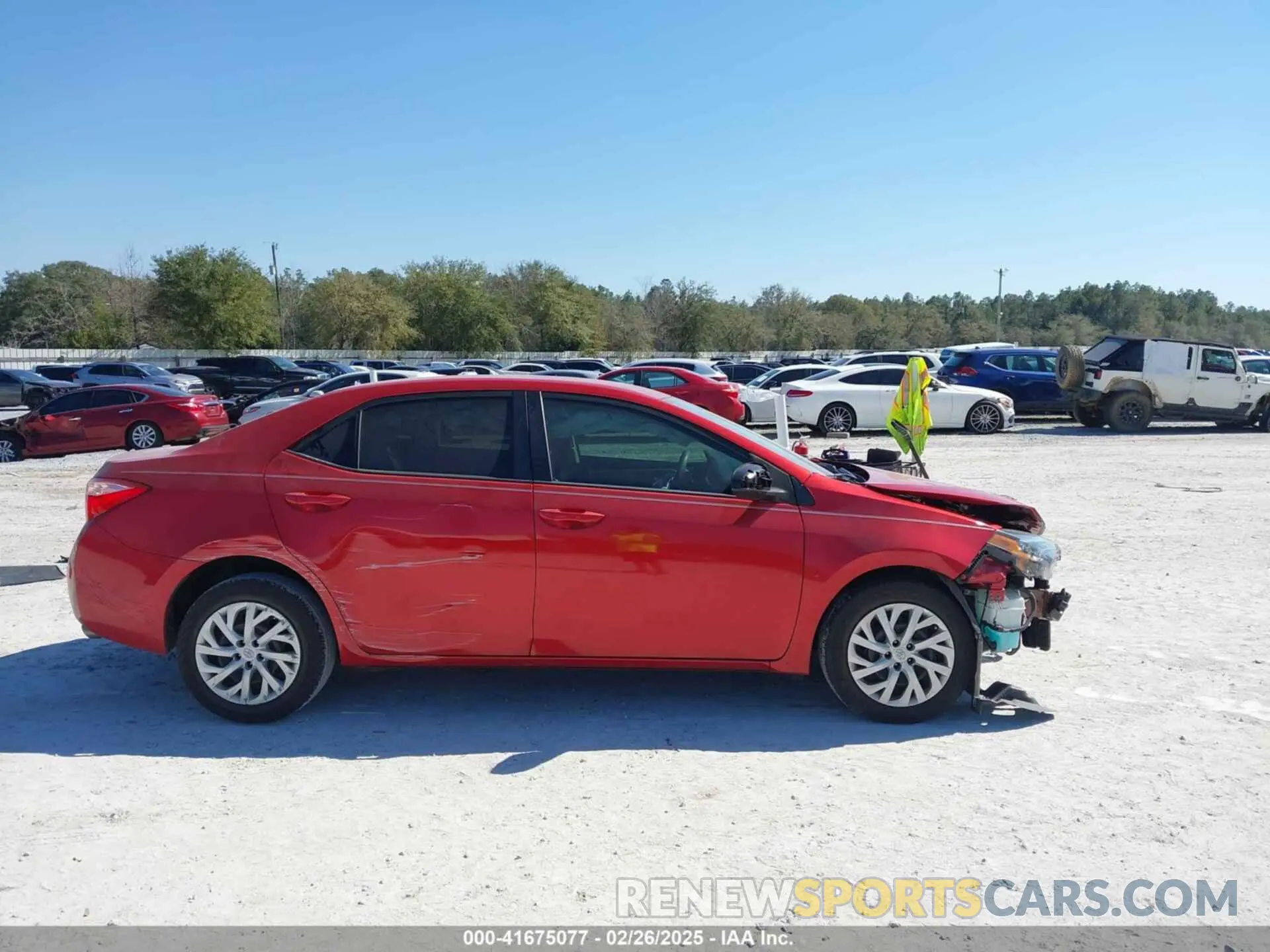 13 Photograph of a damaged car 5YFBURHE7KP867213 TOYOTA COROLLA 2019