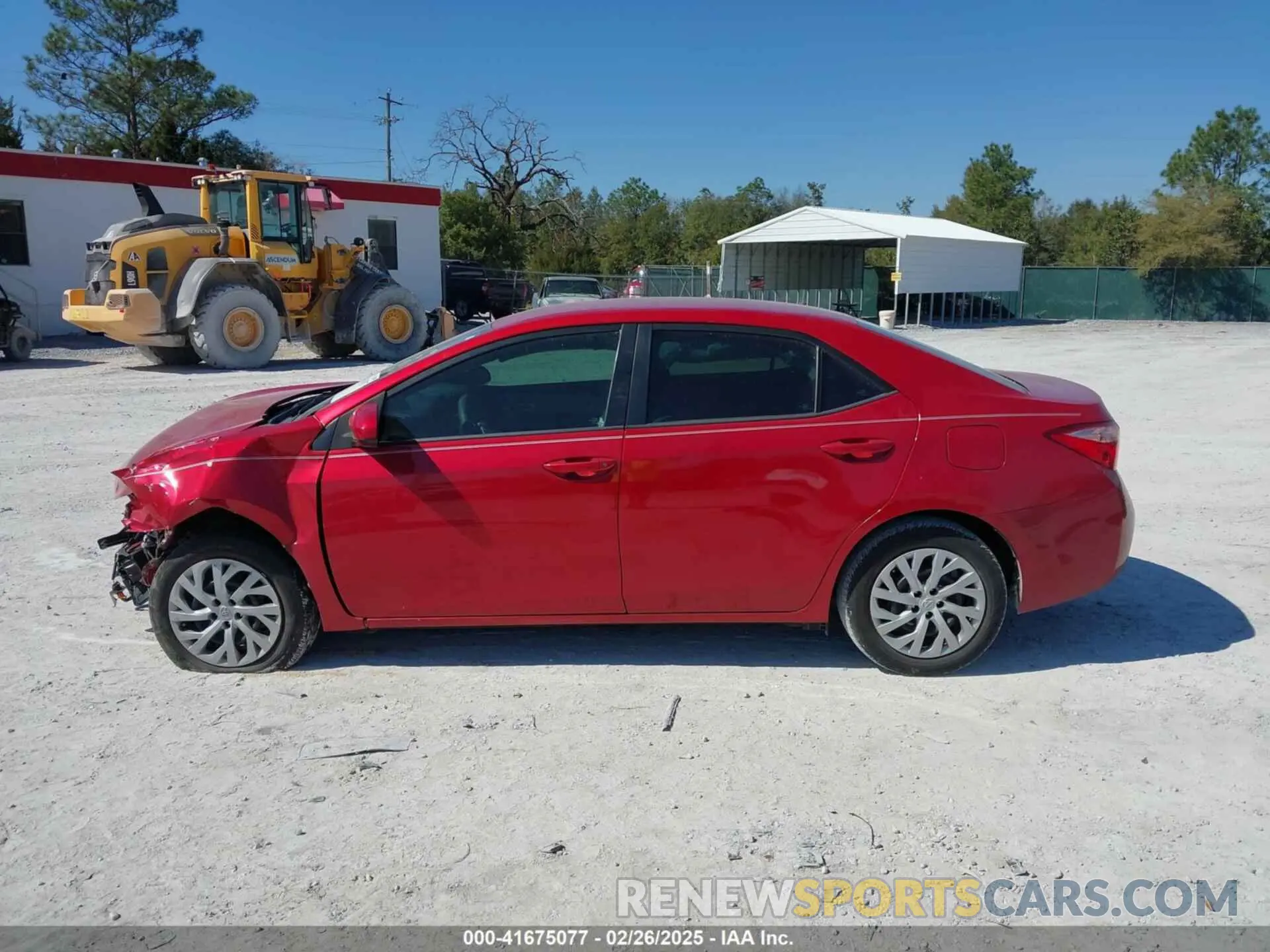 14 Photograph of a damaged car 5YFBURHE7KP867213 TOYOTA COROLLA 2019