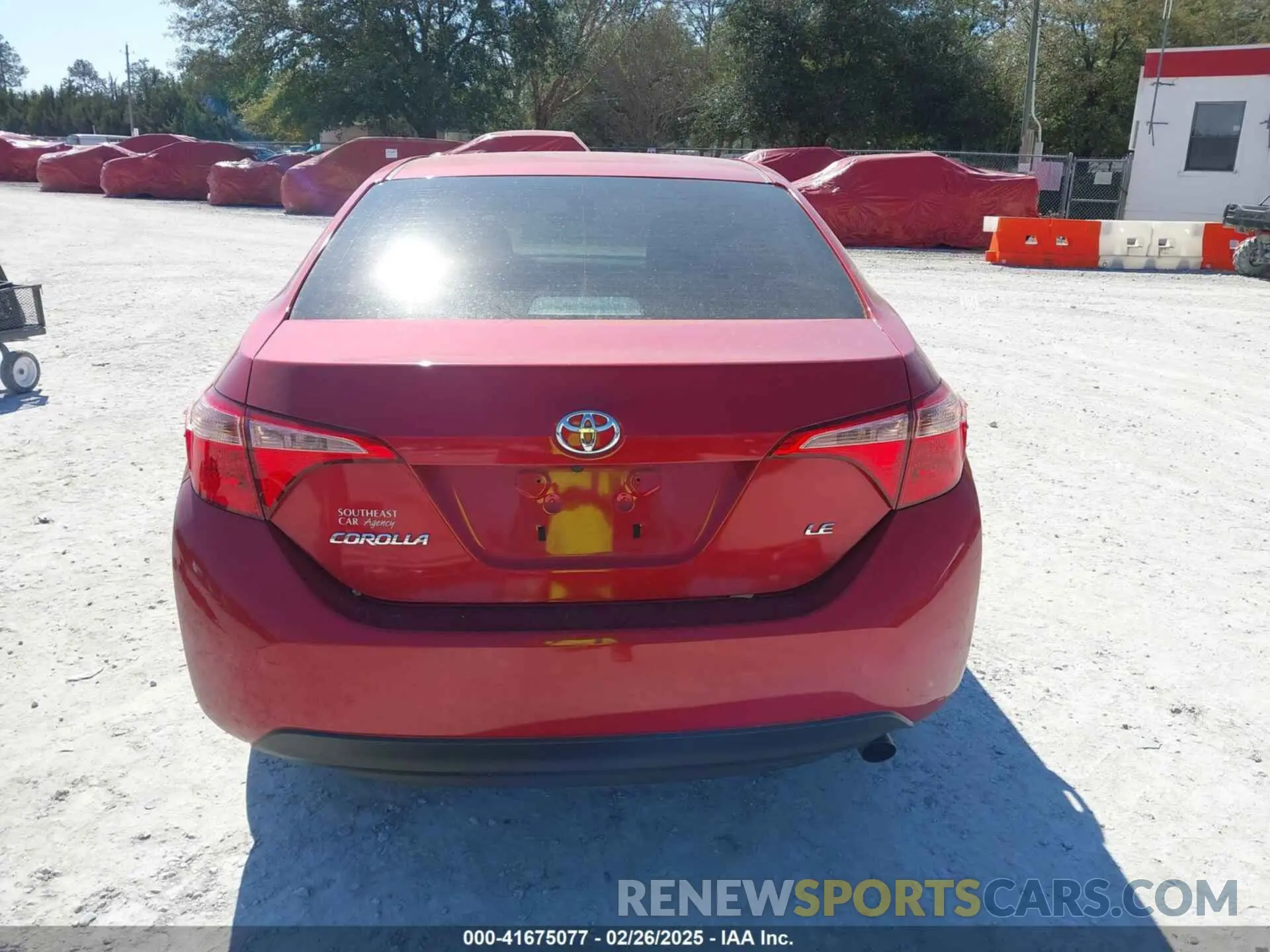 16 Photograph of a damaged car 5YFBURHE7KP867213 TOYOTA COROLLA 2019