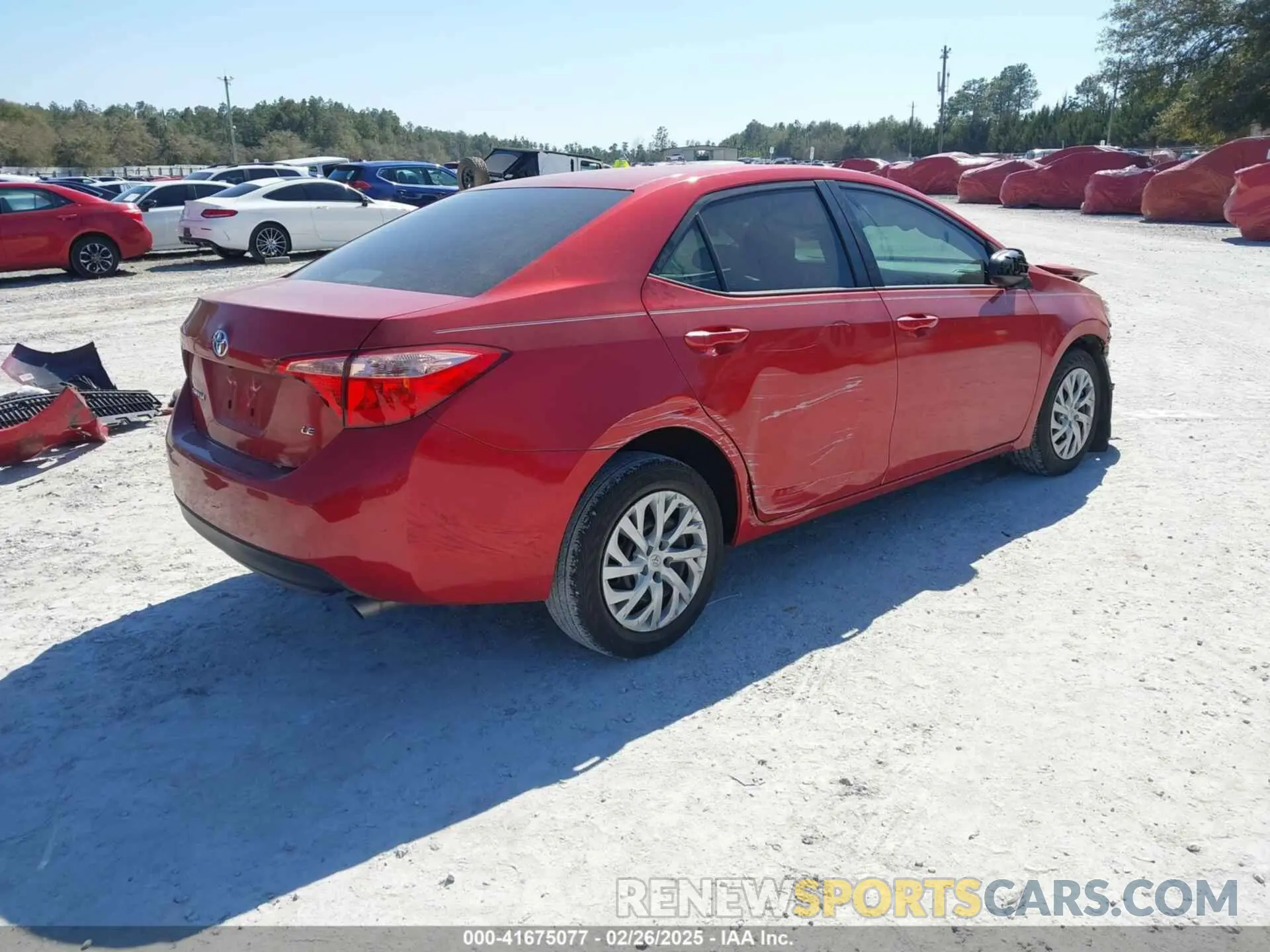 4 Photograph of a damaged car 5YFBURHE7KP867213 TOYOTA COROLLA 2019