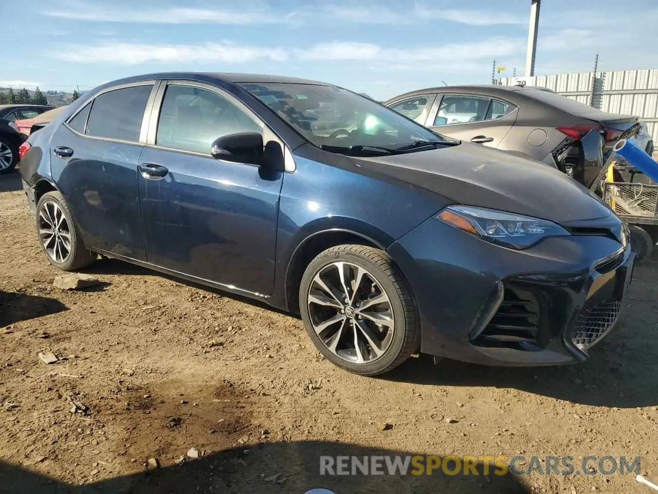 4 Photograph of a damaged car 5YFBURHE7KP875585 TOYOTA COROLLA 2019