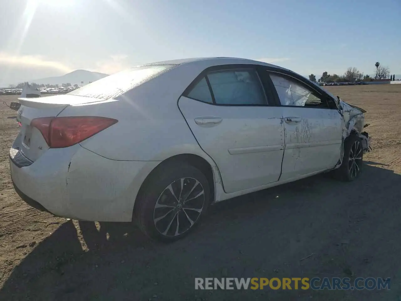 3 Photograph of a damaged car 5YFBURHE7KP876090 TOYOTA COROLLA 2019