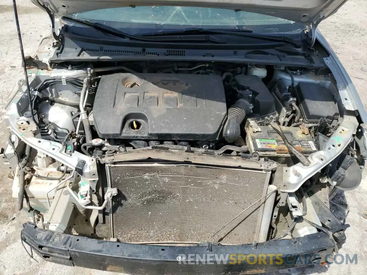 11 Photograph of a damaged car 5YFBURHE7KP876655 TOYOTA COROLLA 2019