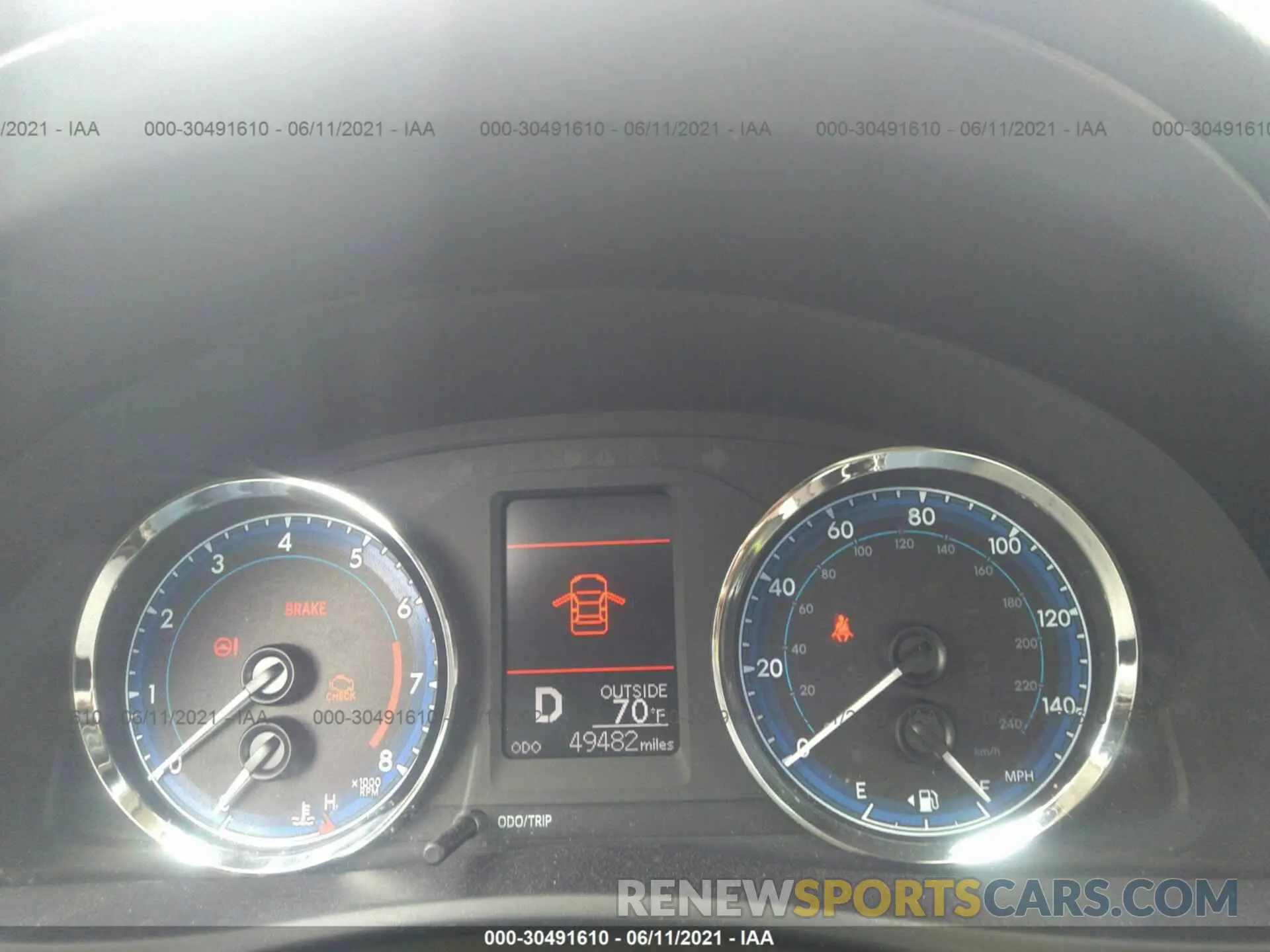 7 Photograph of a damaged car 5YFBURHE7KP878471 TOYOTA COROLLA 2019