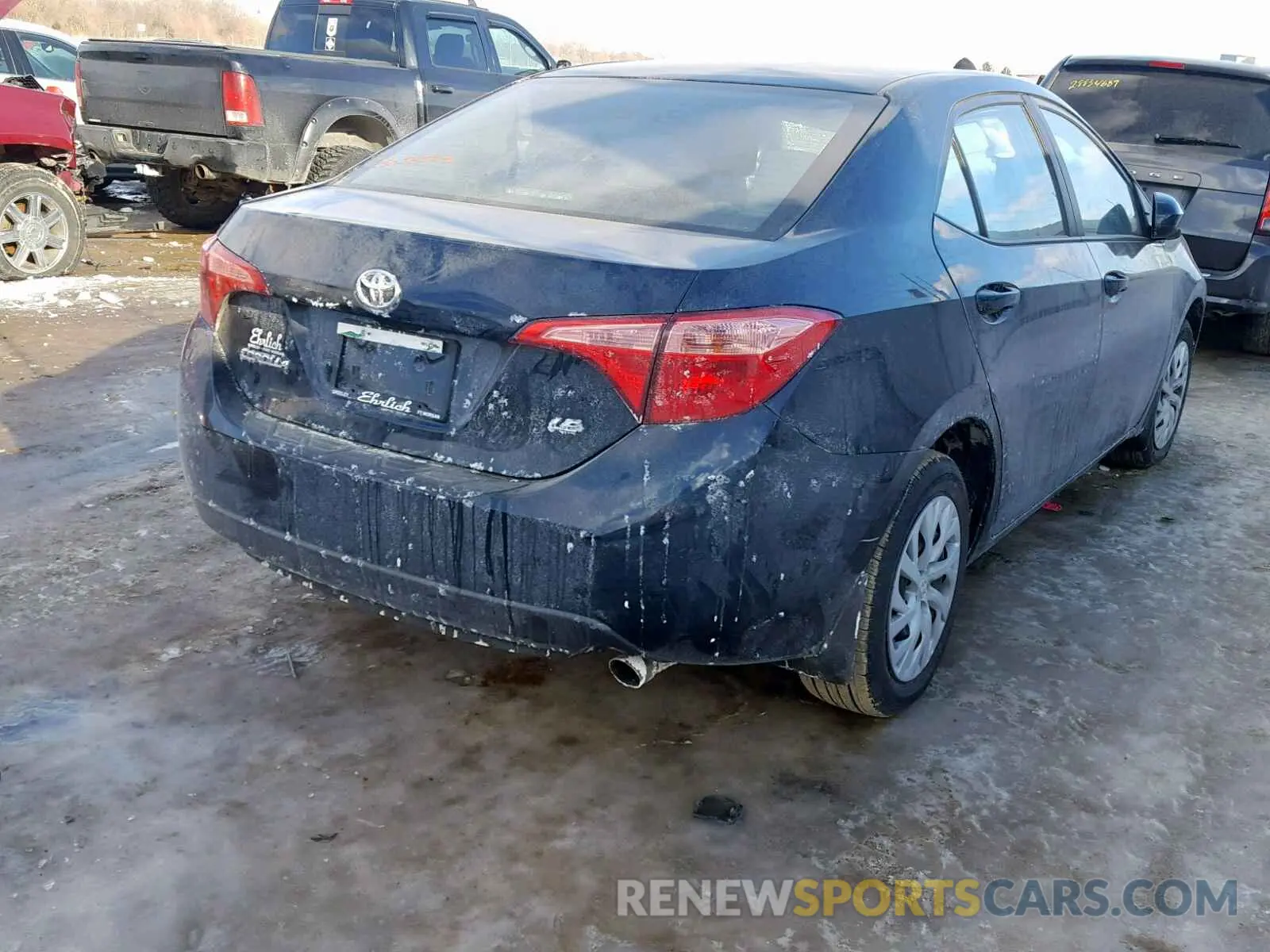 4 Photograph of a damaged car 5YFBURHE7KP880480 TOYOTA COROLLA 2019